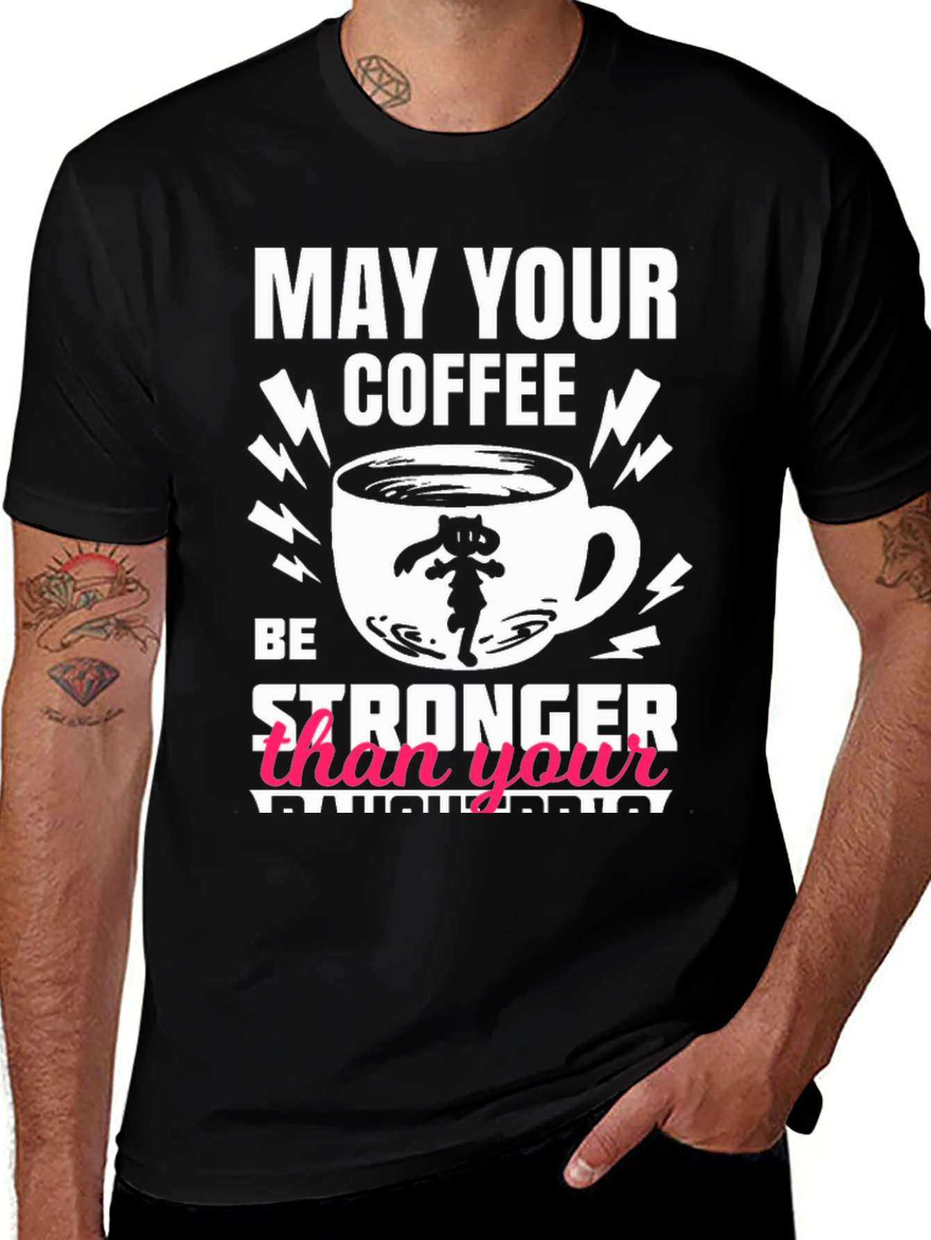Variant 28 of Funny Coffee Lover Graphic T-Shirt