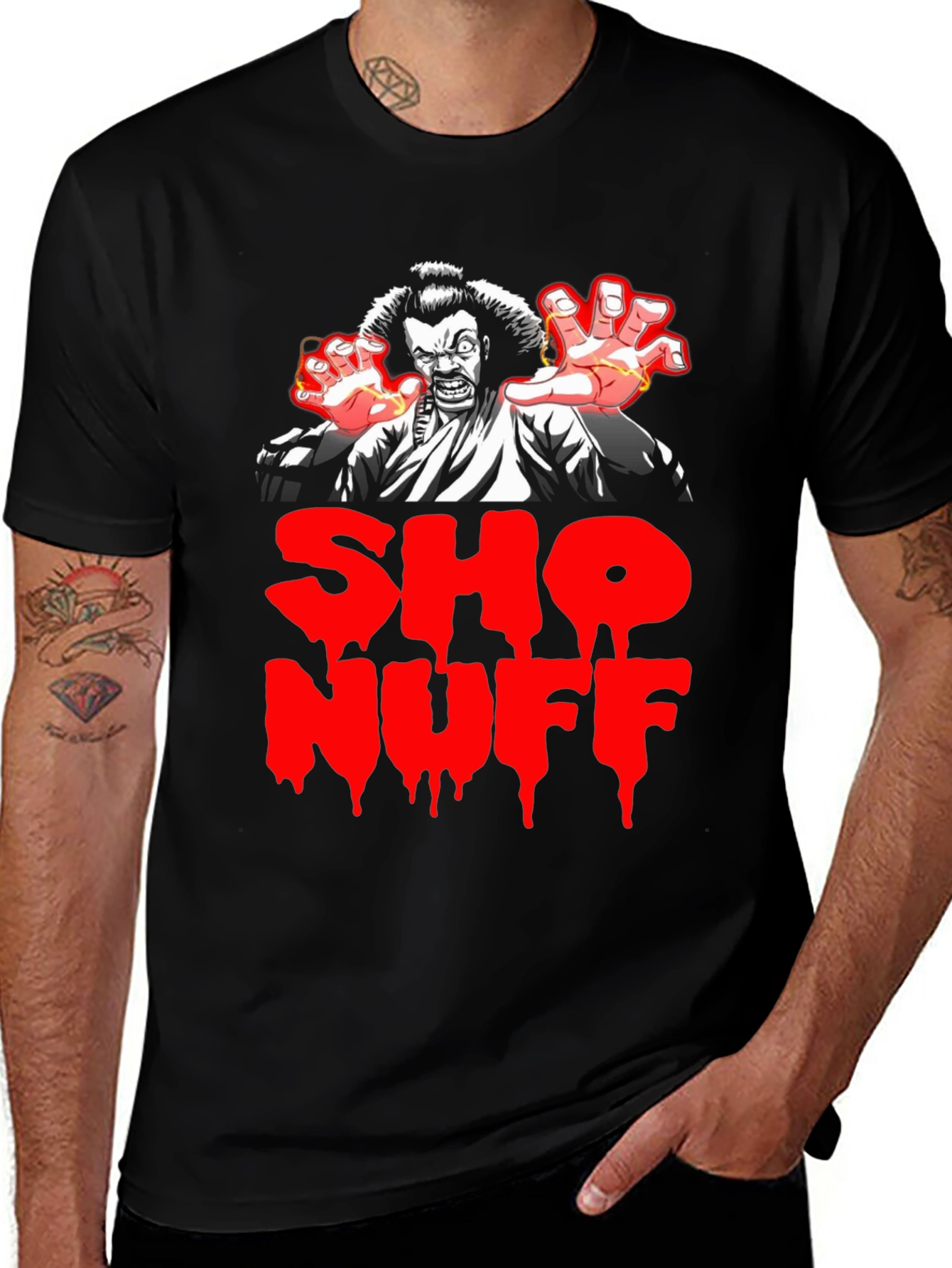 Sho Nuff T-Shirt - The Last Dragon Graphic Tee