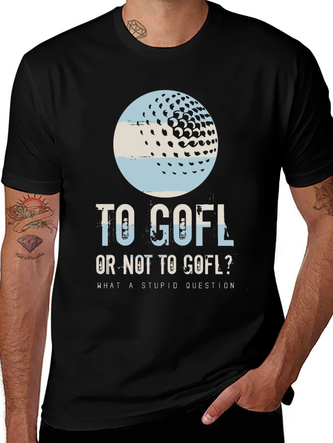 Variant 4 of To Gofl or Not To Gofl? Graphic Tee
