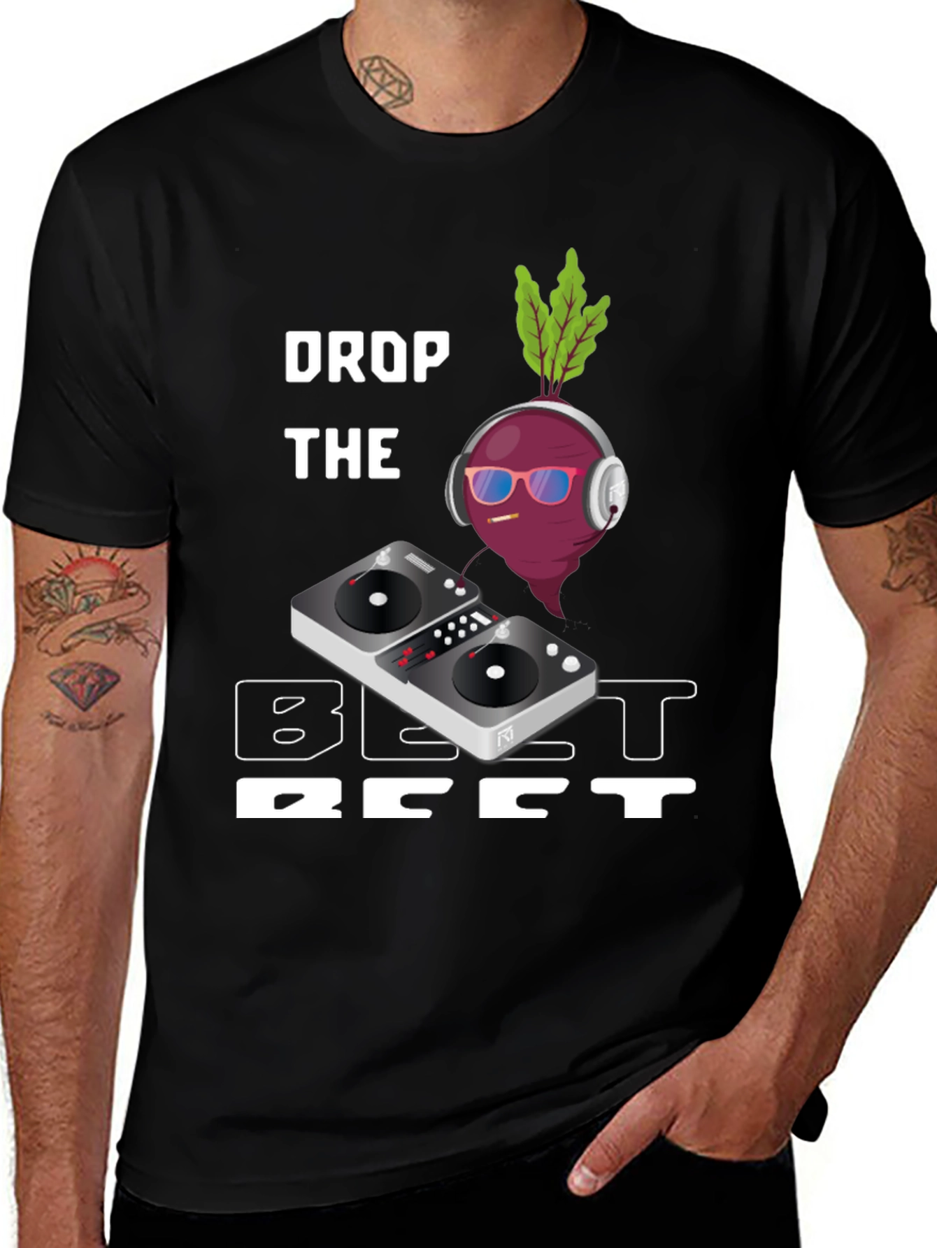 Variant 5 of Drop The Beet DJ T-Shirt
