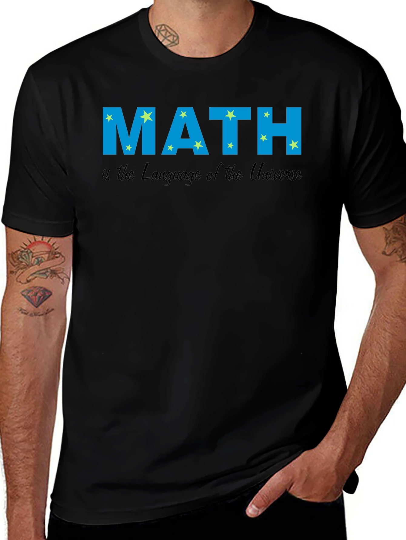 Variant 5 of Math is the Language of the Universe T-Shirt