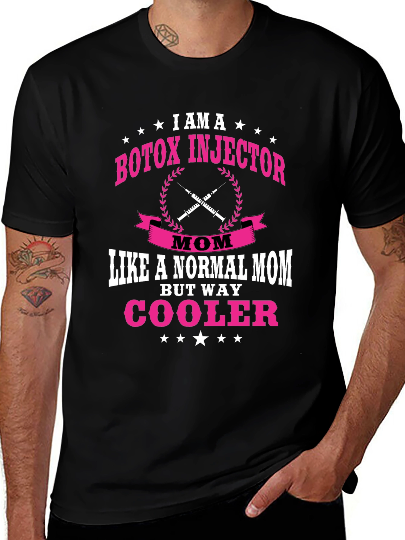 Botox Injector Mom T-Shirt - Way Cooler Than Normal!