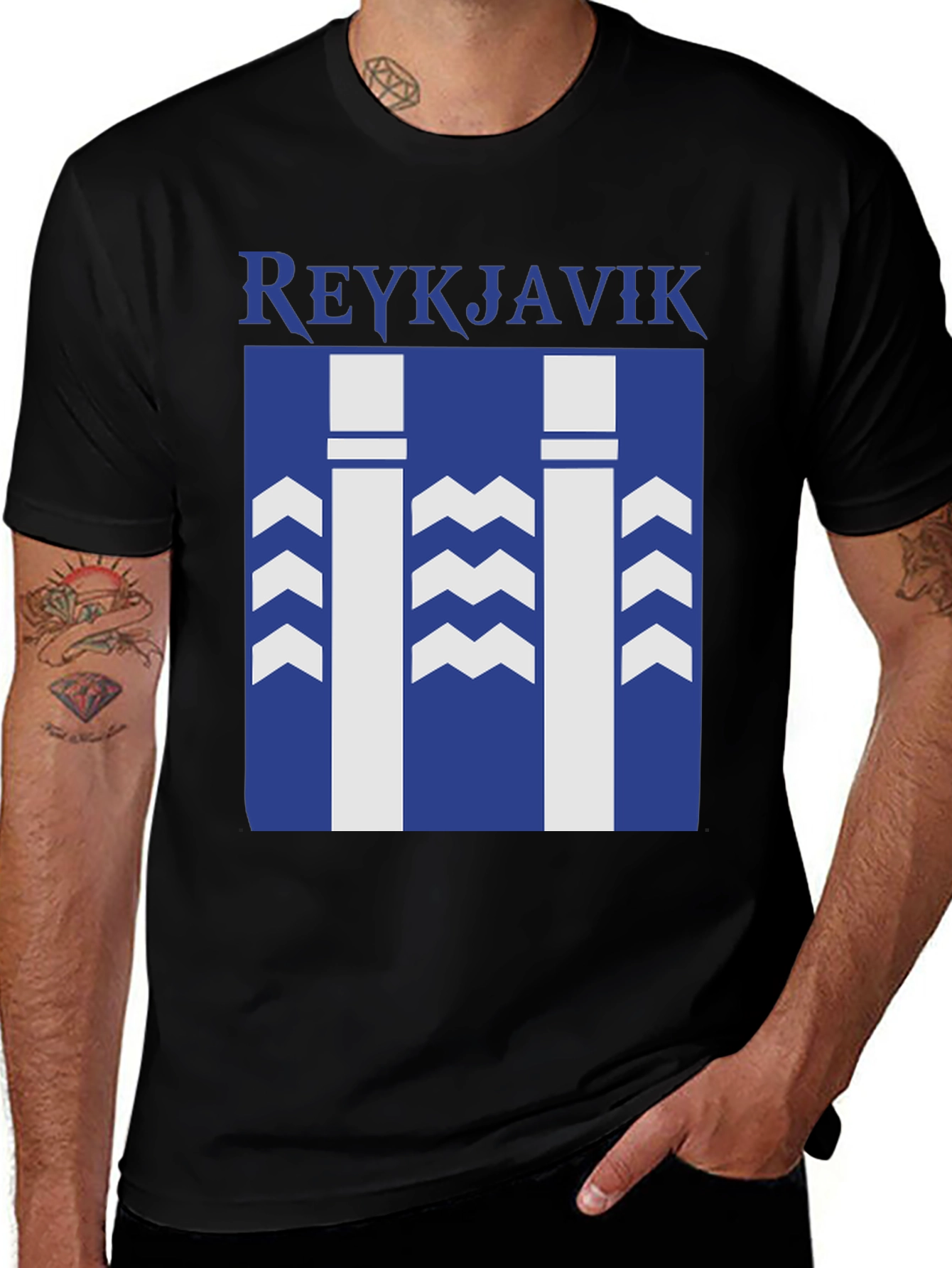 Reykjavik Iceland T-Shirt - Cool Graphic Tee