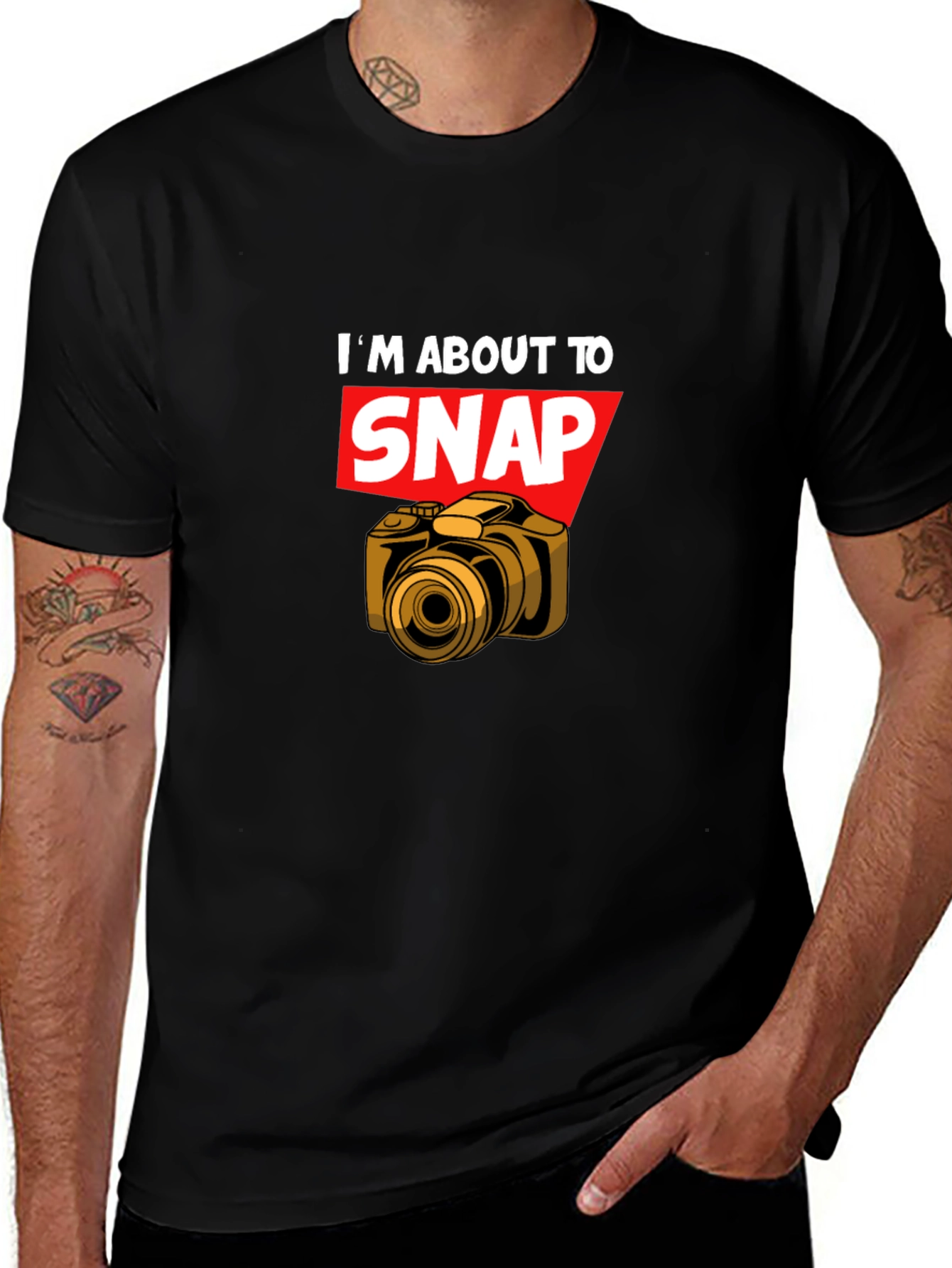 I'm About to Snap Photographer T-Shirt