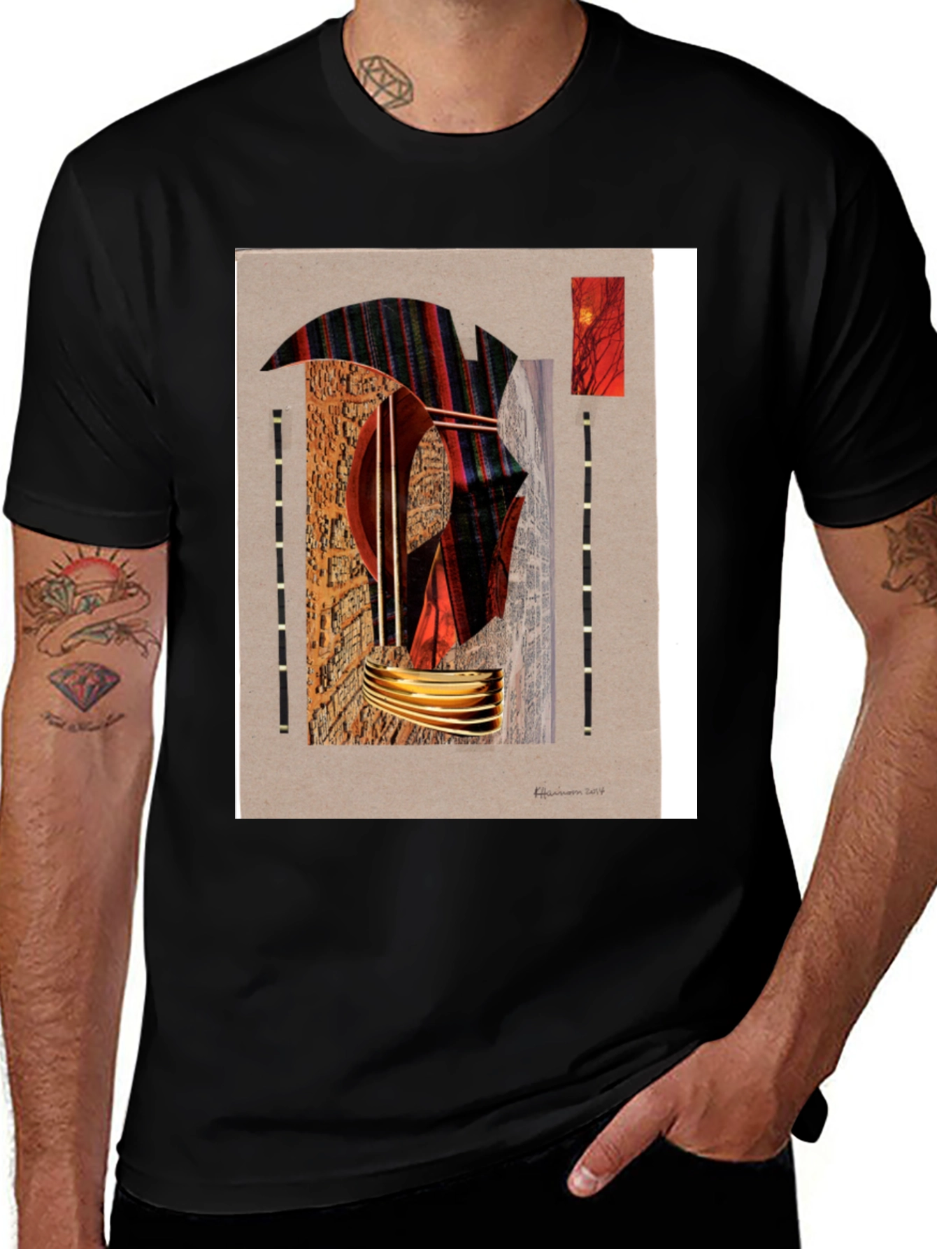 Variant 10 of Abstract Art Graphic Tee