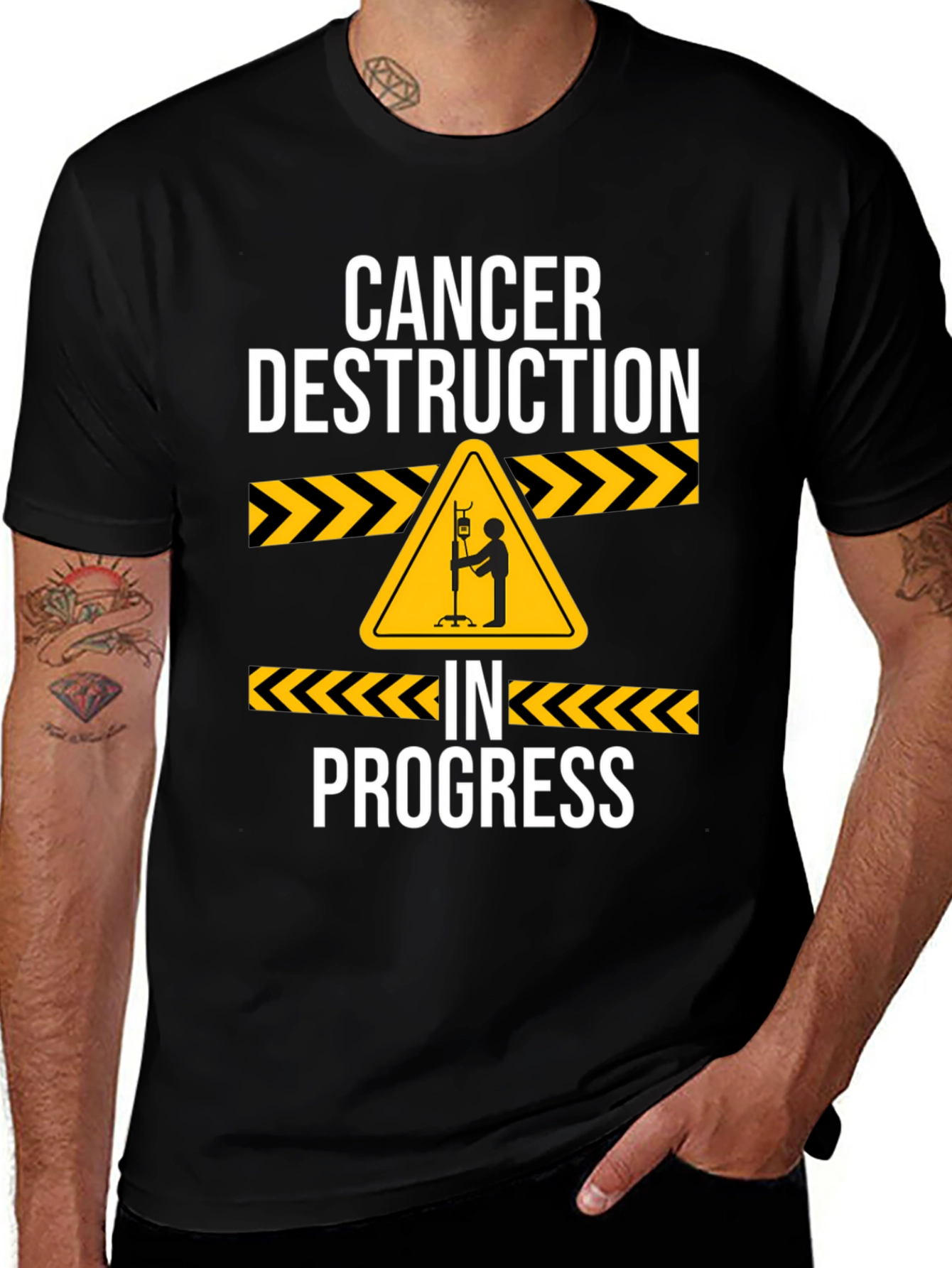 Variant 12 of Cancer Destruction in Progress Graphic Tee