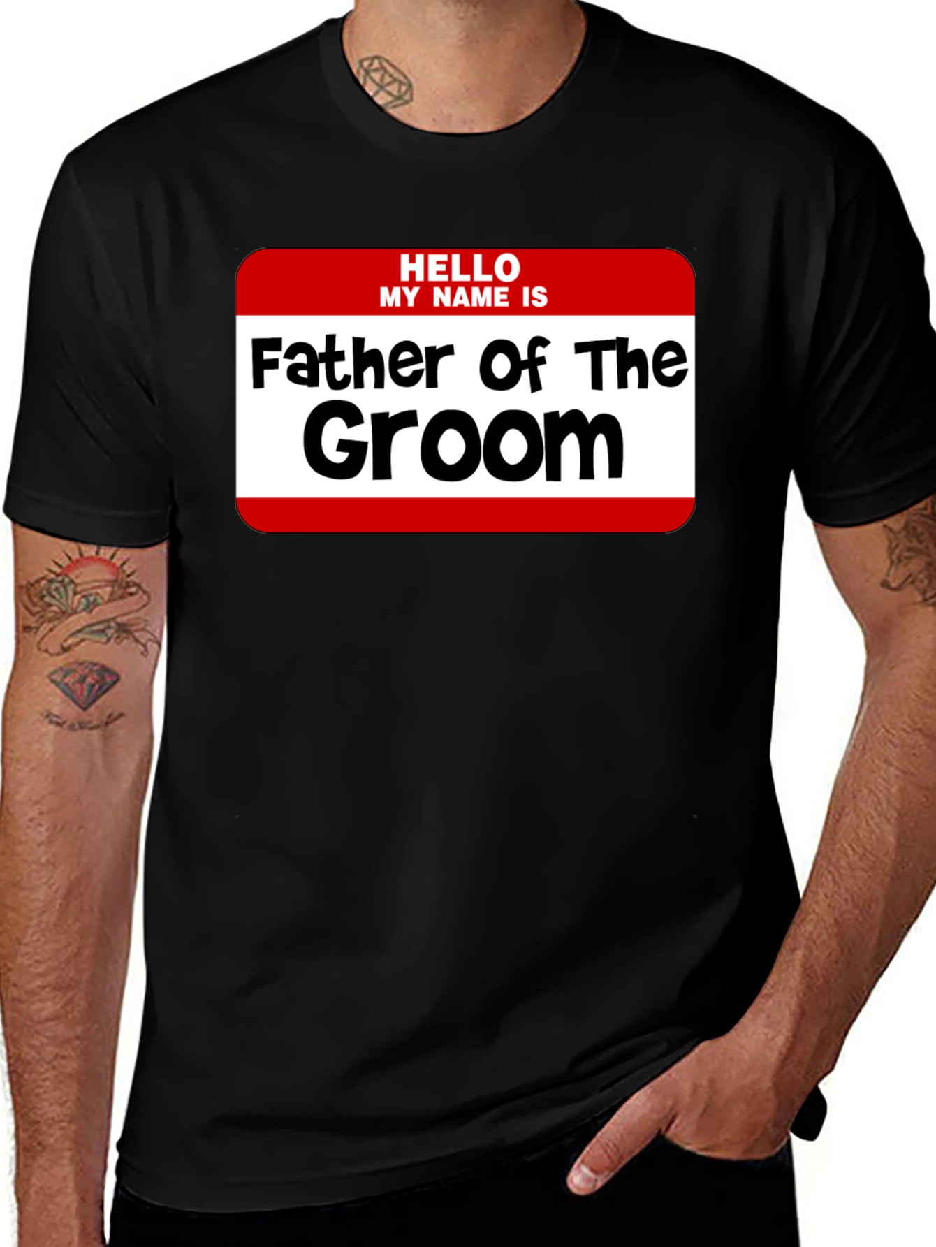 Father of the Groom T-Shirt - Wedding Party Tee
