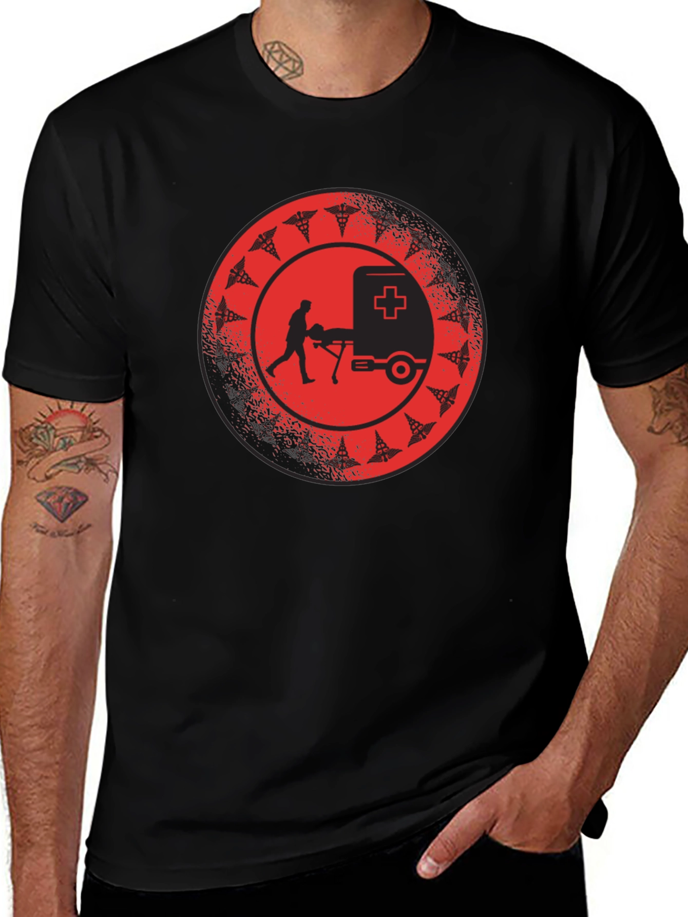 Emergency Medical Services Graphic T-Shirt