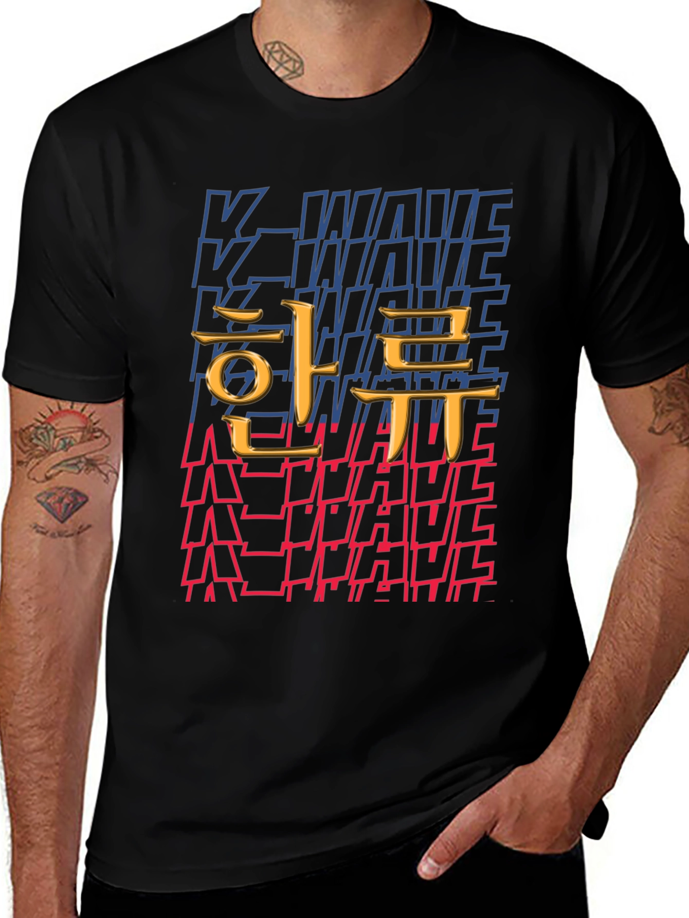 K-Wave Korean Hallyu T-Shirt
