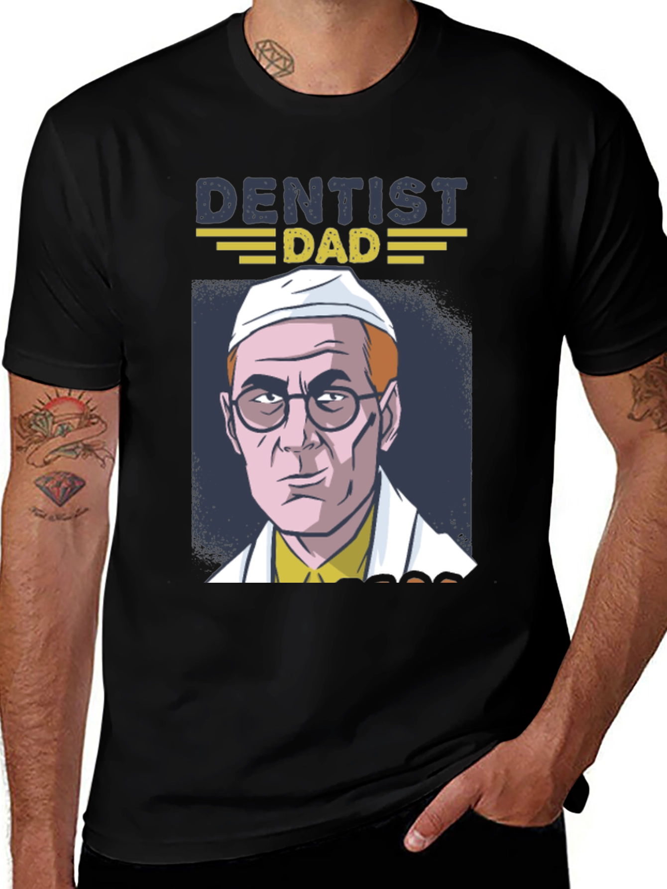 Variant 12 of Dentist Dad Graphic T-Shirt