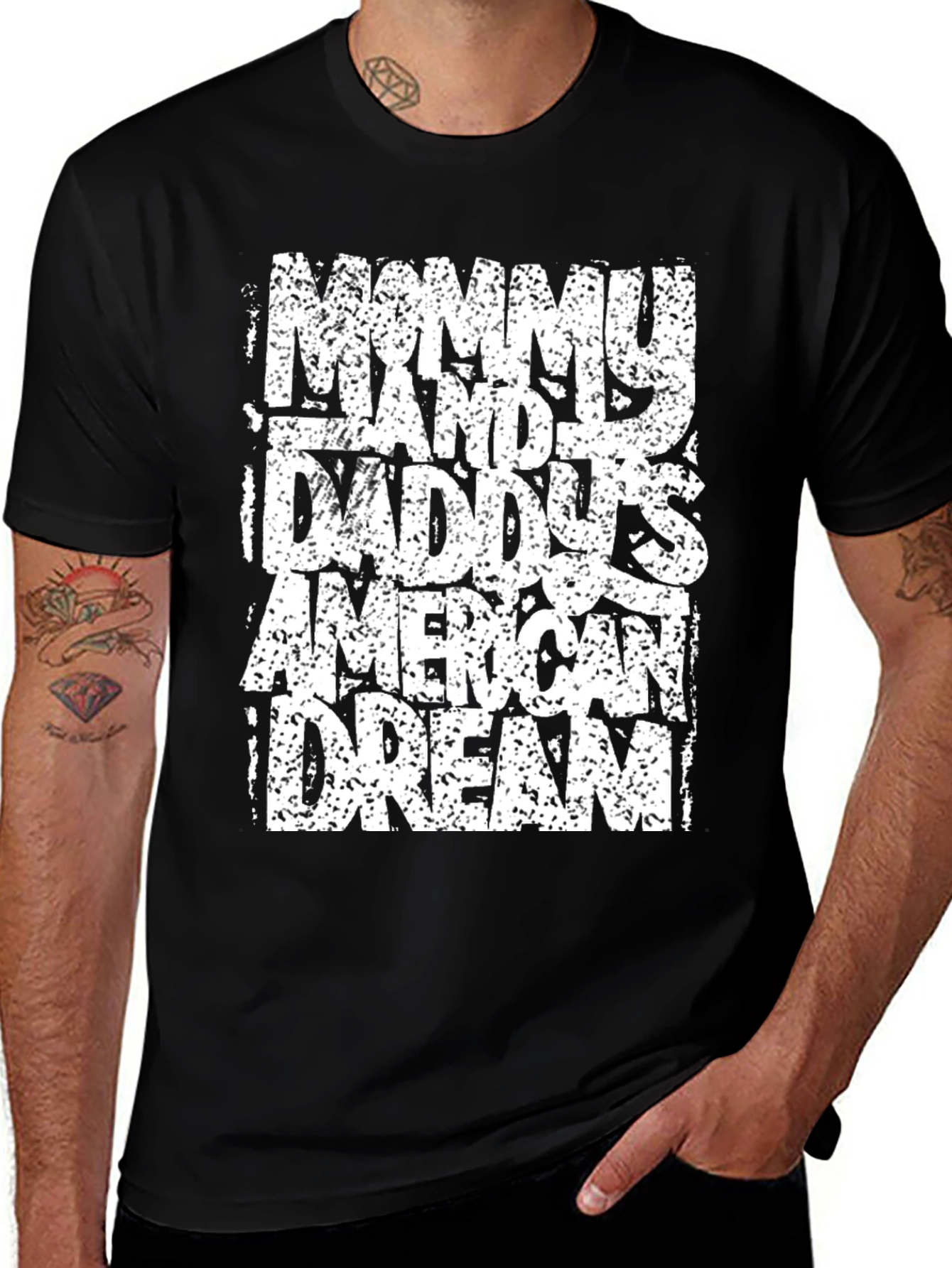 Variant 21 of Mommy and Daddy's American Dream Graphic Tee