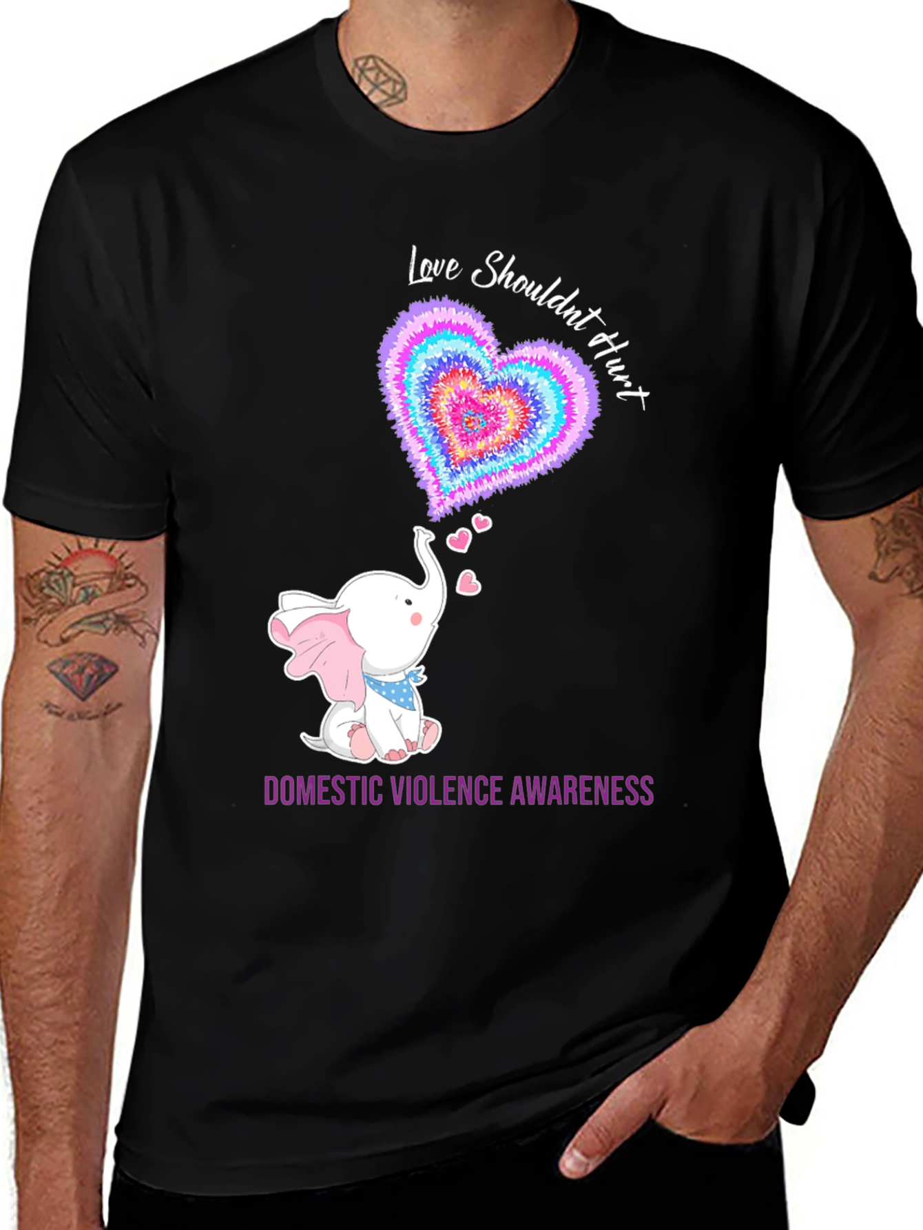 Variant 27 of Domestic Violence Awareness T-Shirt