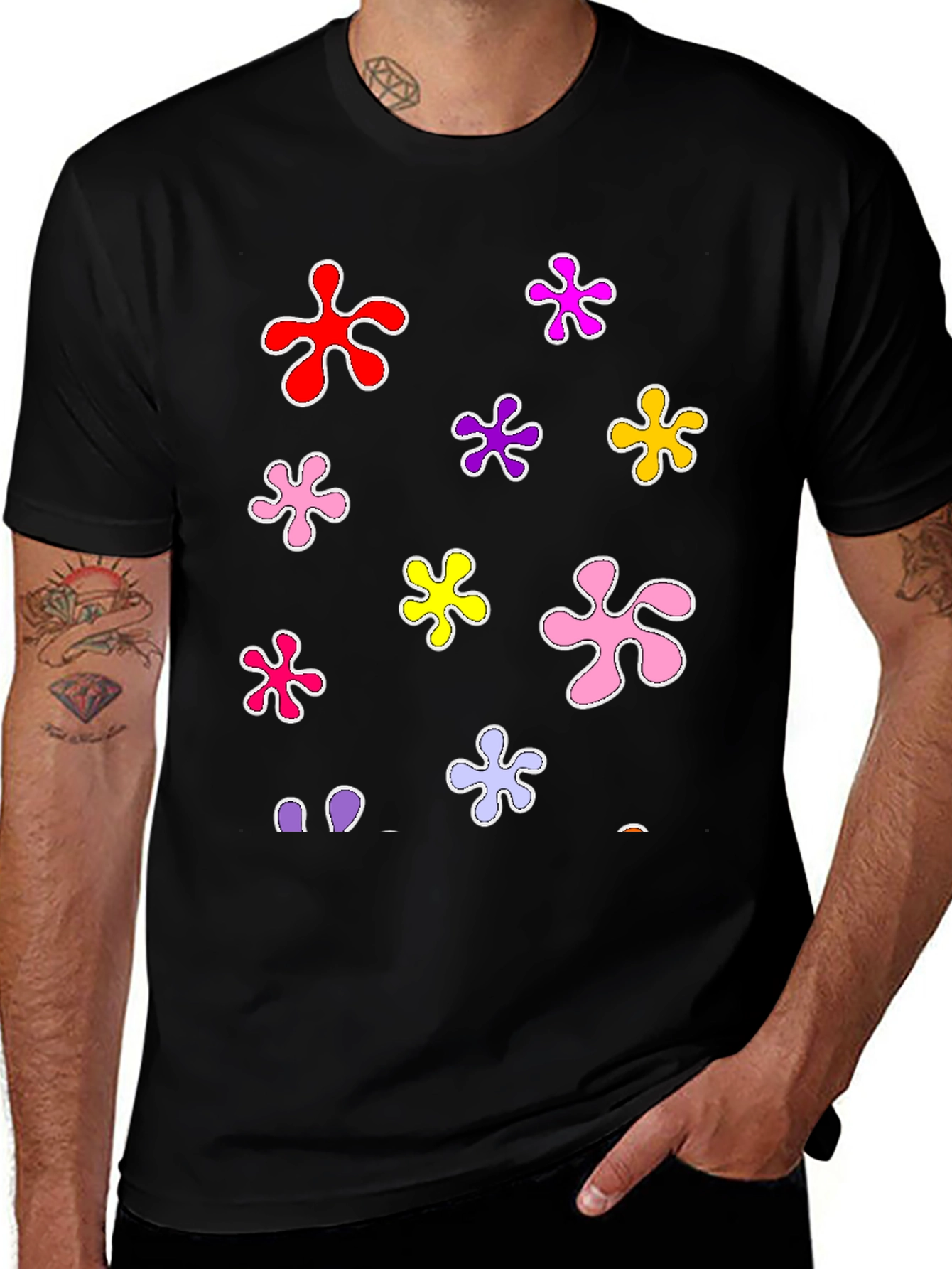 Variant 24 of Funky Floral T-Shirt