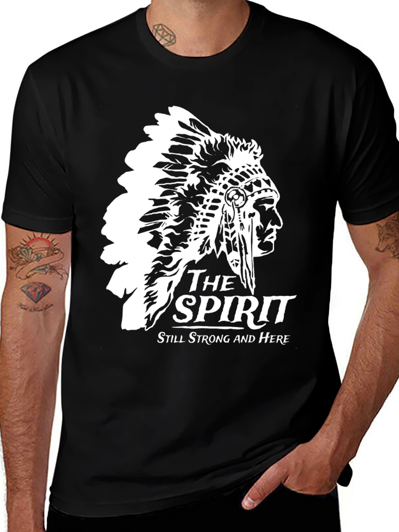 The Spirit Graphic T-Shirt - Native American Inspired