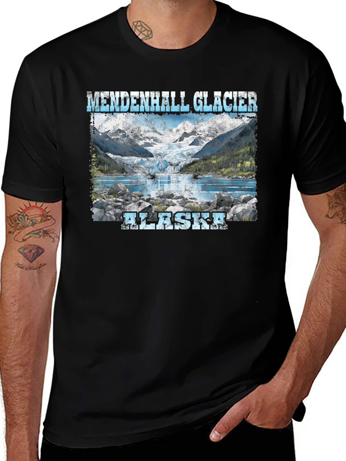 Mendenhall Glacier Alaska T-Shirt