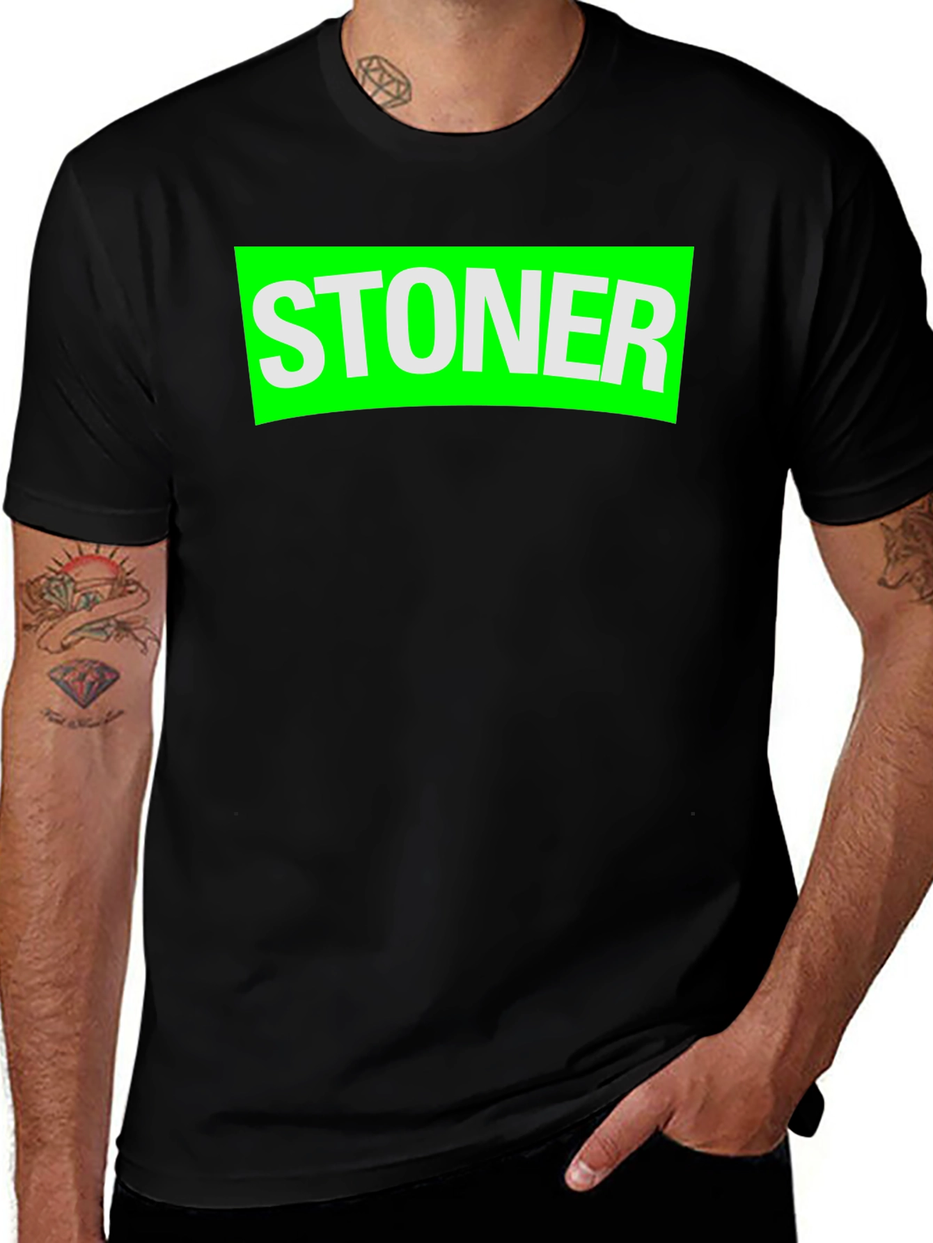 Variant 2 of Stoner T-Shirt - Bold Graphic Tee