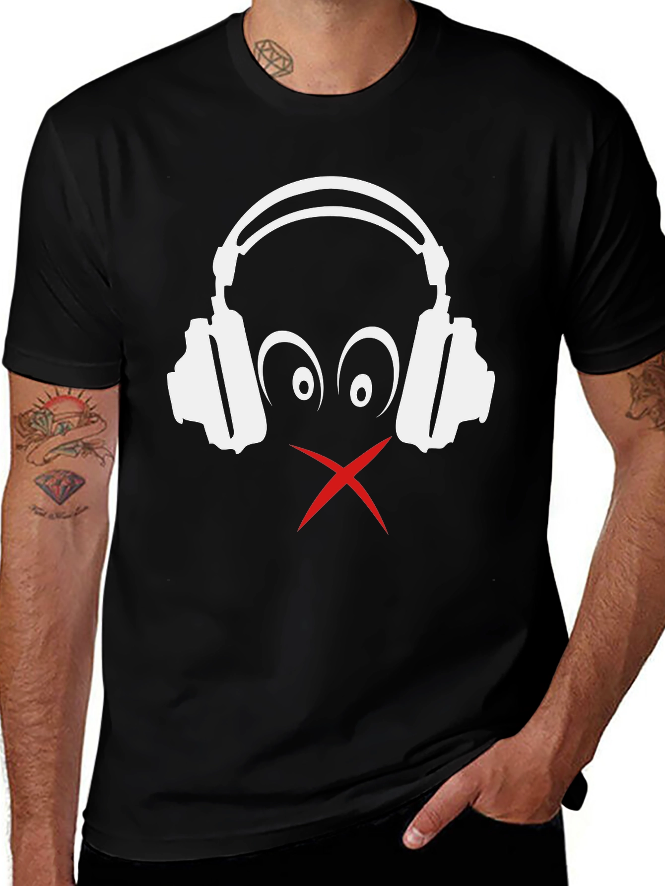 Variant 27 of Silent Beats Graphic T-Shirt