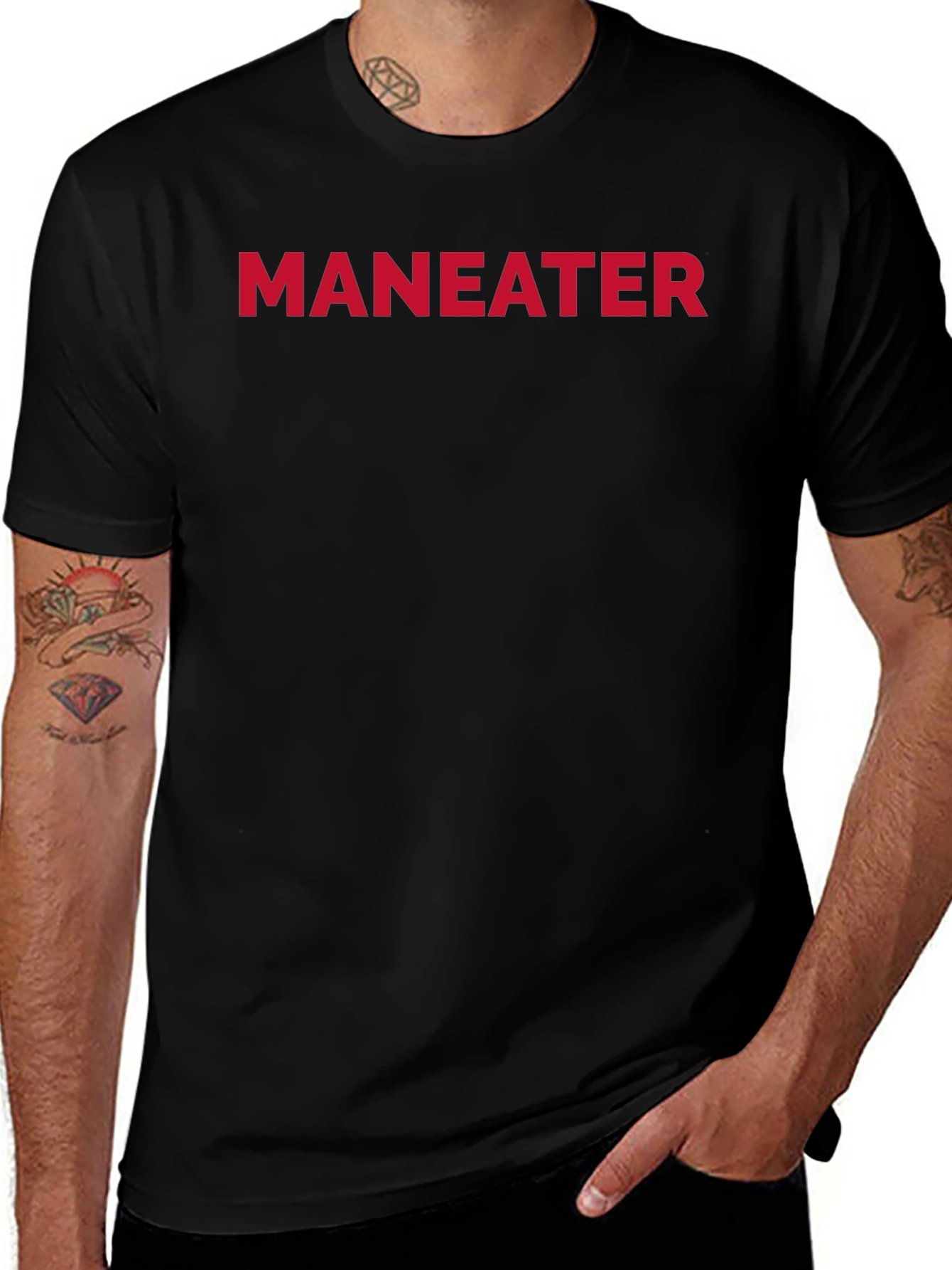 Variant 7 of Maneater Graphic Tee - Bold Statement T-Shirt