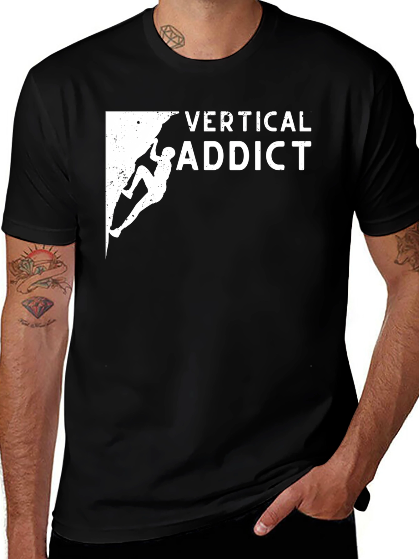 Variant 5 of Vertical Addict Climbing T-Shirt