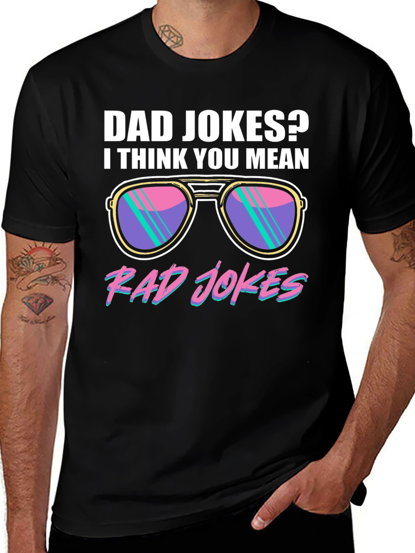 Variant 29 of Dad Jokes? Rad Jokes! T-Shirt