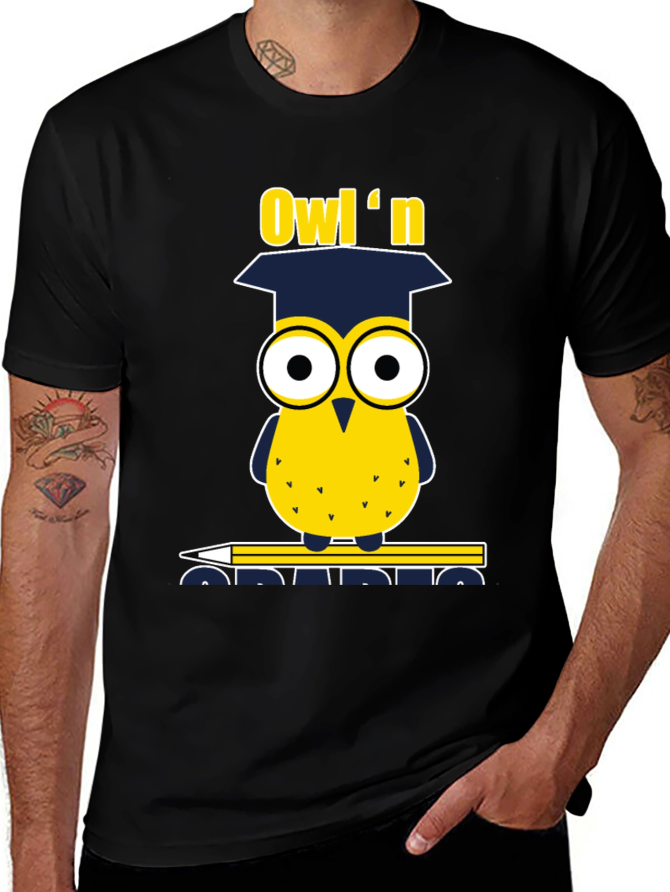 Variant 6 of Owl'n Grada Funny Graduation T-Shirt