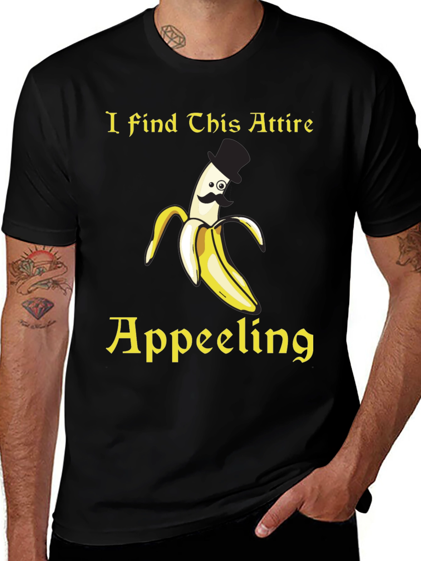 Variant 13 of Funny Banana Attire T-Shirt