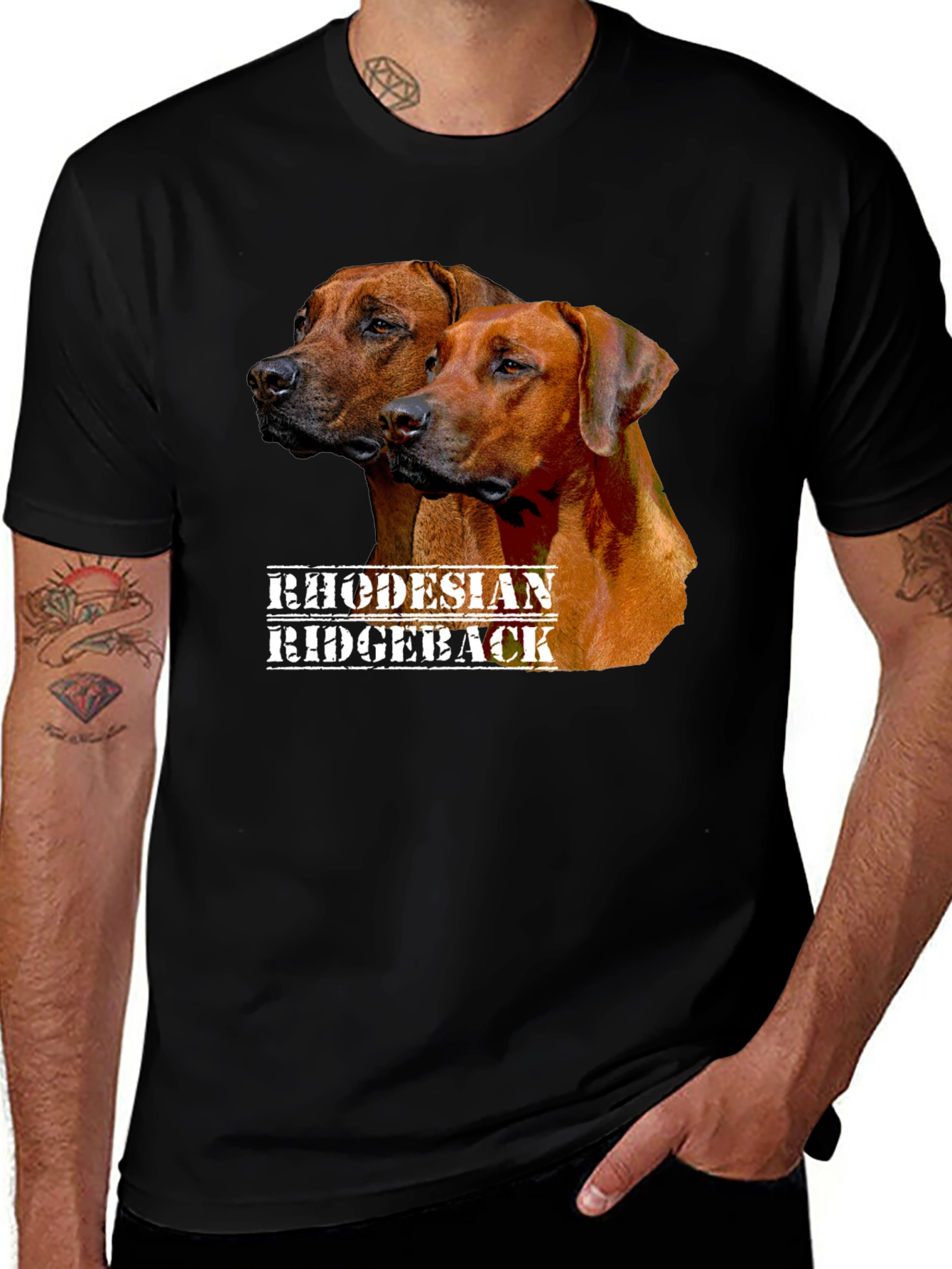 Rhodesian Ridgeback Dog Breed T-Shirt