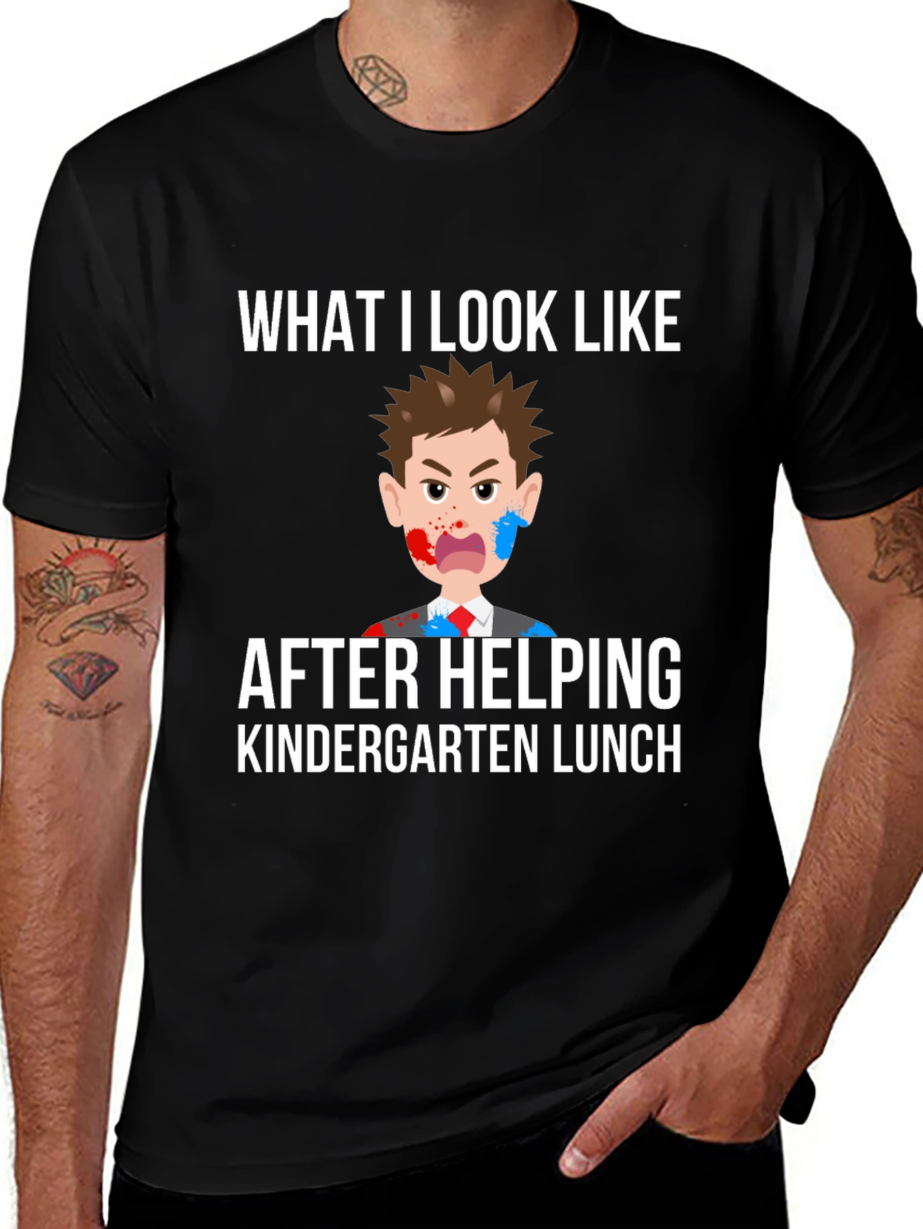 Variant 8 of Kindergarten Lunch Helper T-Shirt