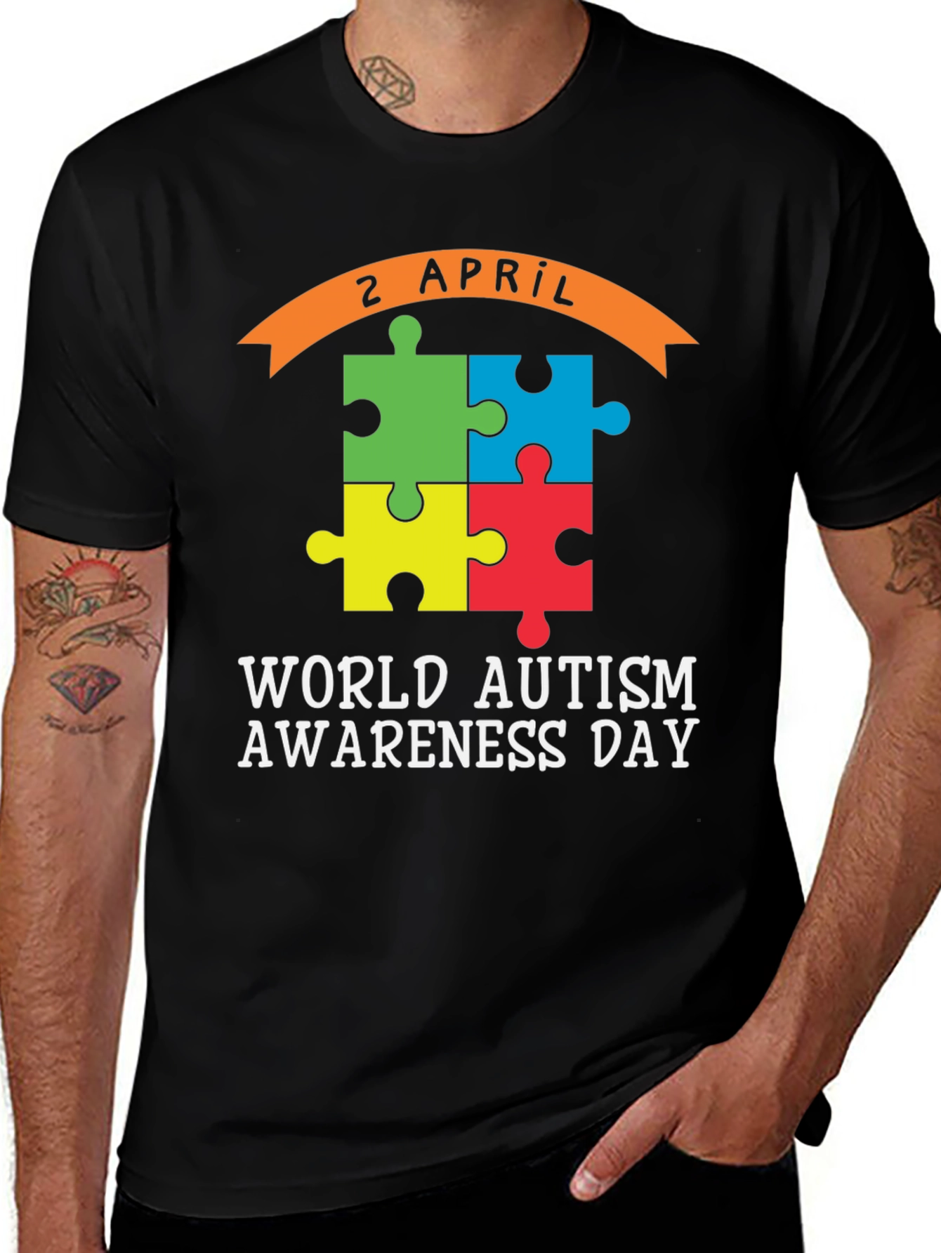 World Autism Awareness Day T-Shirt - 2 April