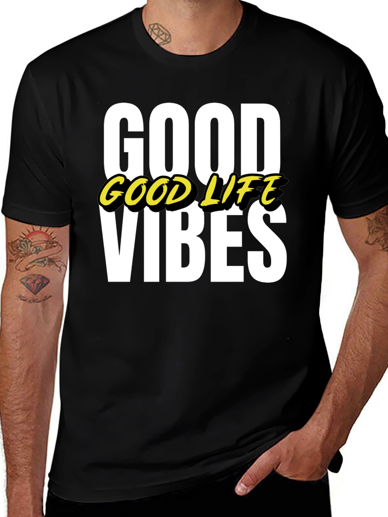 Variant 11 of Good Vibes Graphic Tee