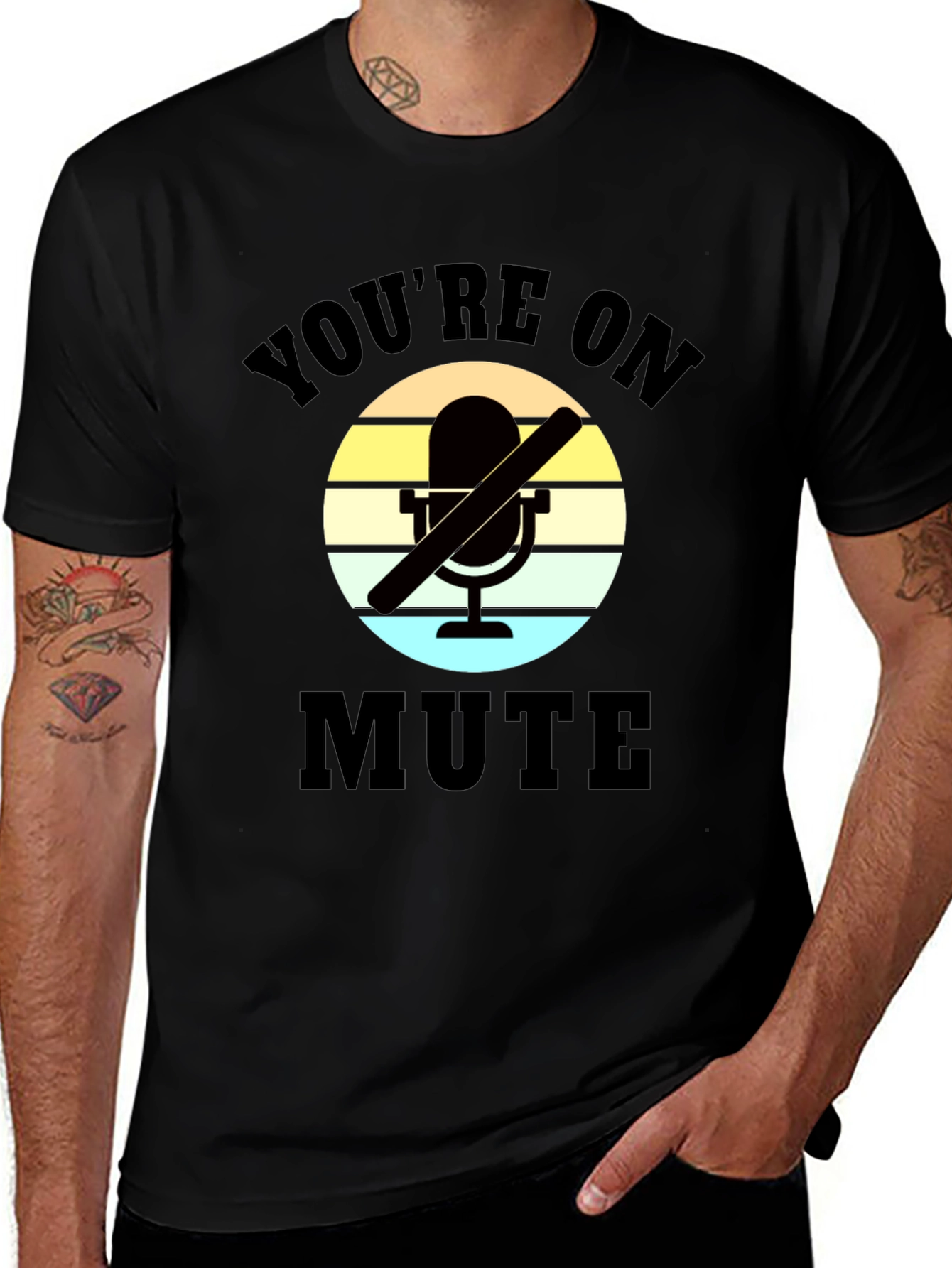Variant 7 of You're on Mute T-Shirt - Funny Conference Call Tee