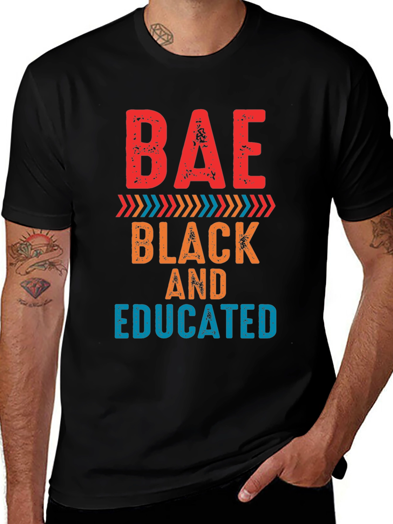 Variant 9 of BAE Black and Educated Graphic T-Shirt