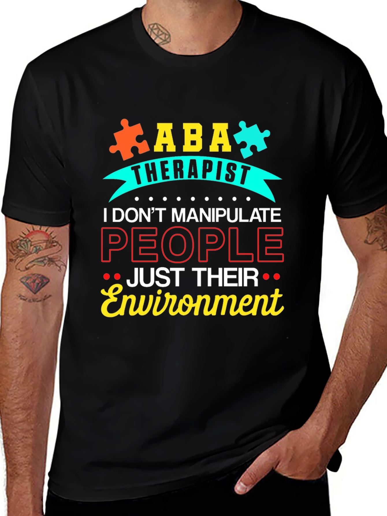 ABA Therapist Graphic T-Shirt