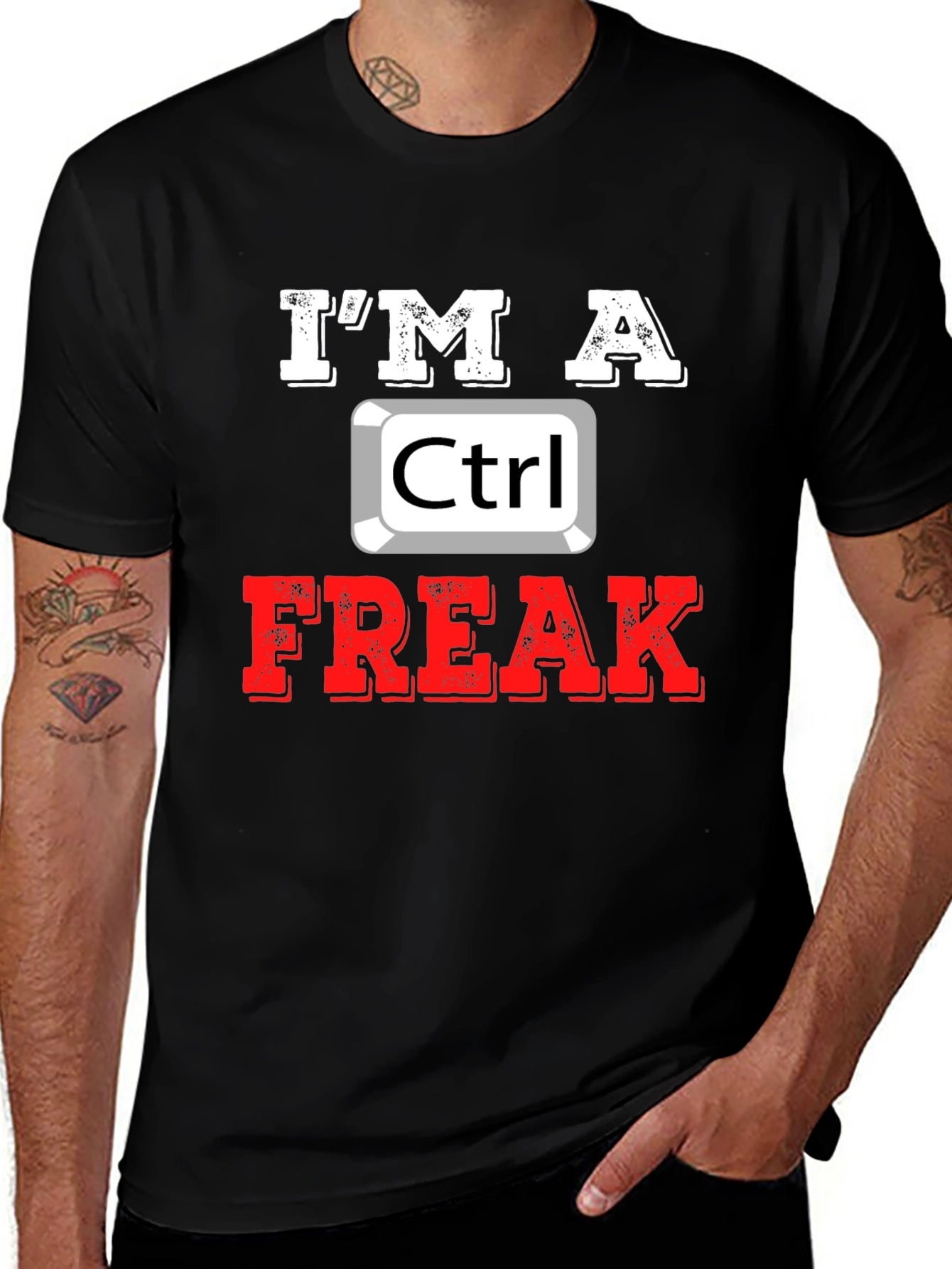 Ctrl Freak T-Shirt - Funny Programmer Tee