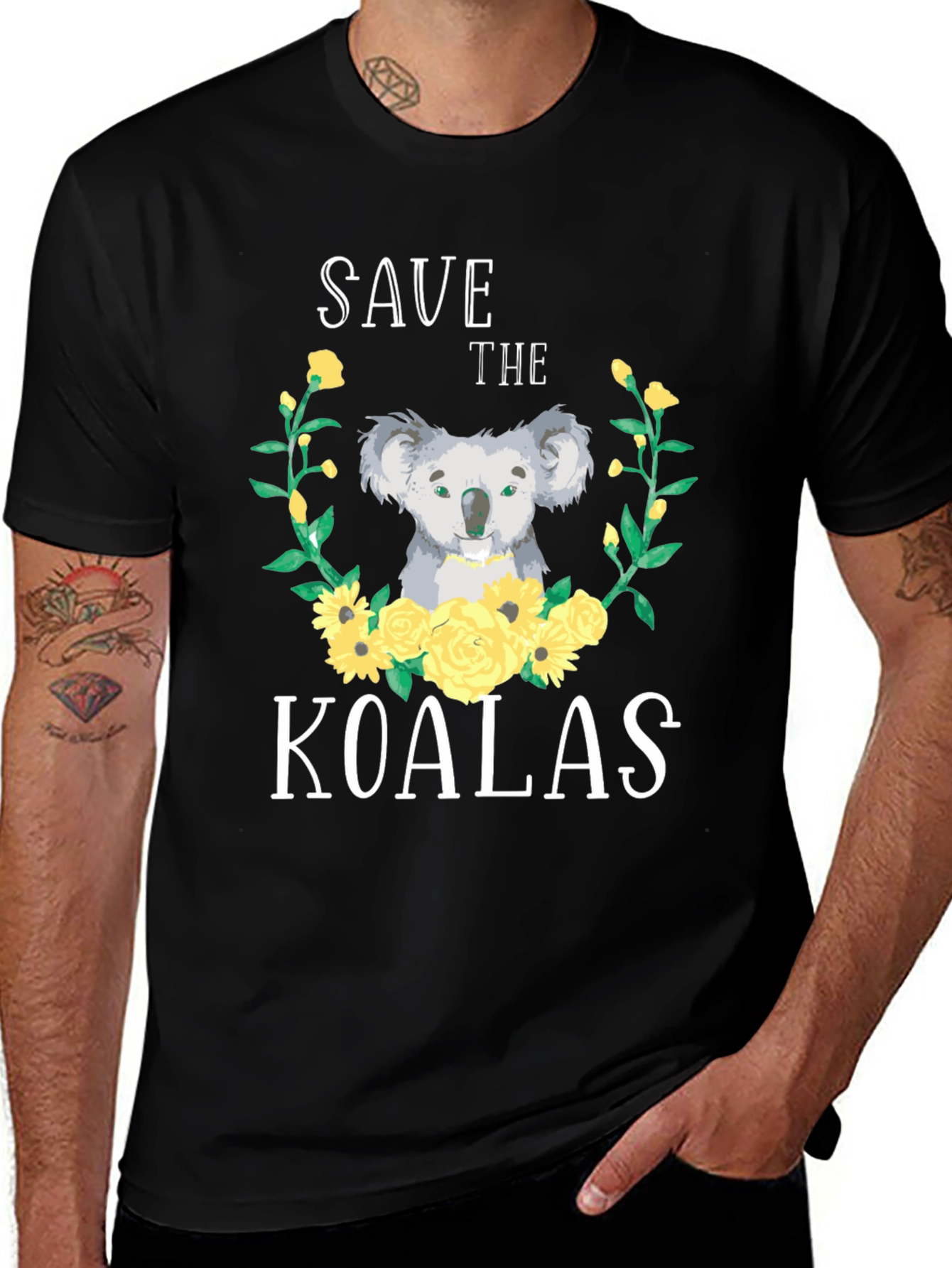 Variant 27 of Save the Koalas Graphic T-Shirt