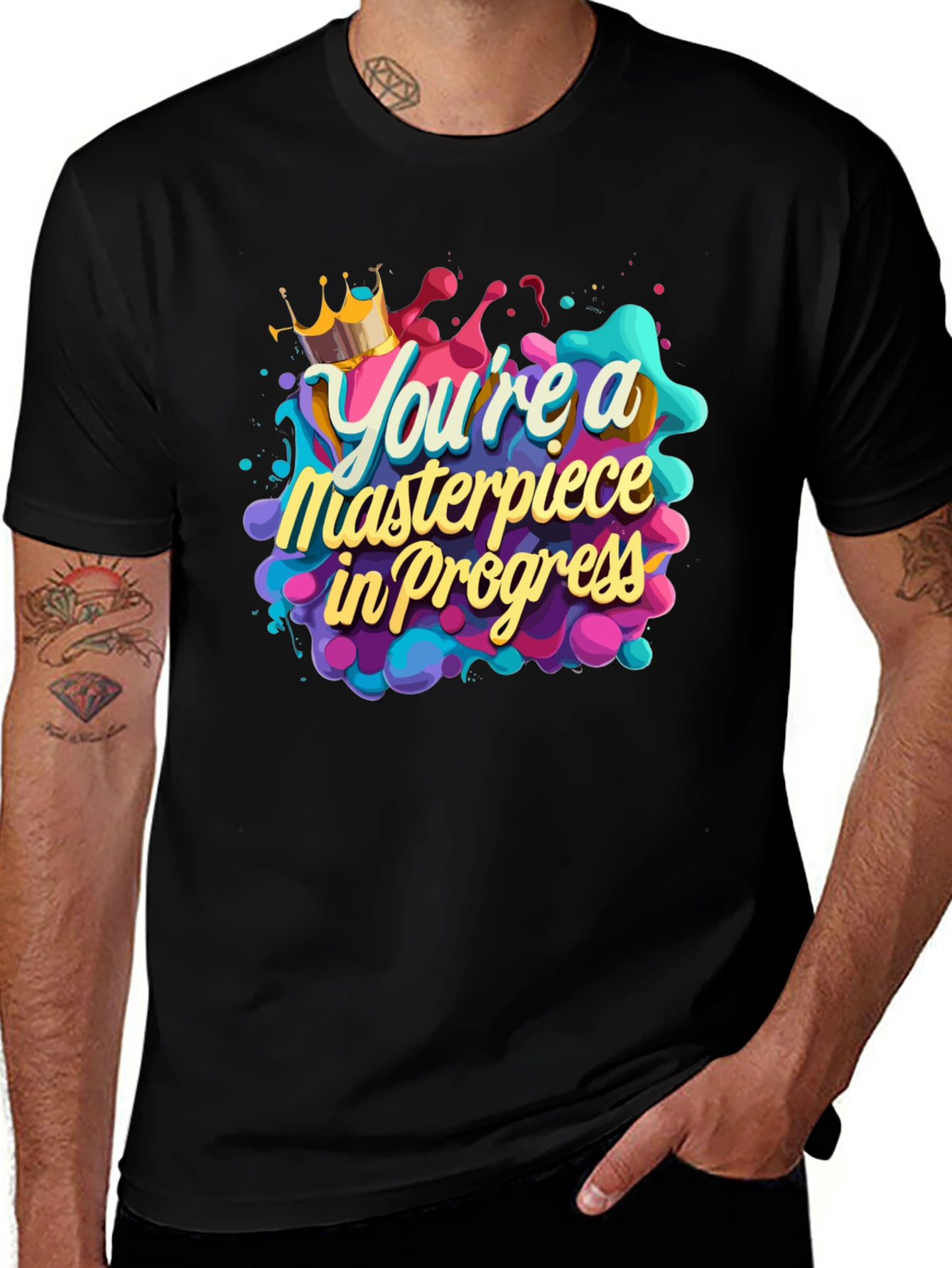 Variant 7 of Masterpiece in Progress Graphic Tee