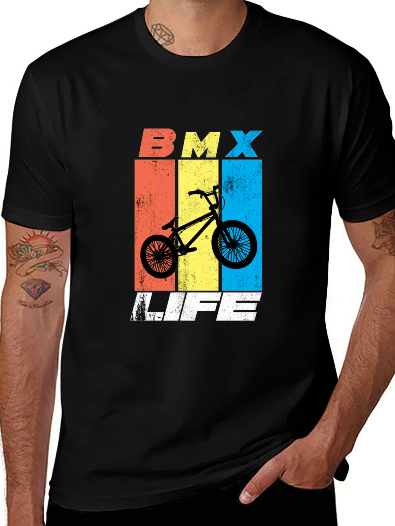 BMX Life Graphic Tee - Cool Biker T-Shirt