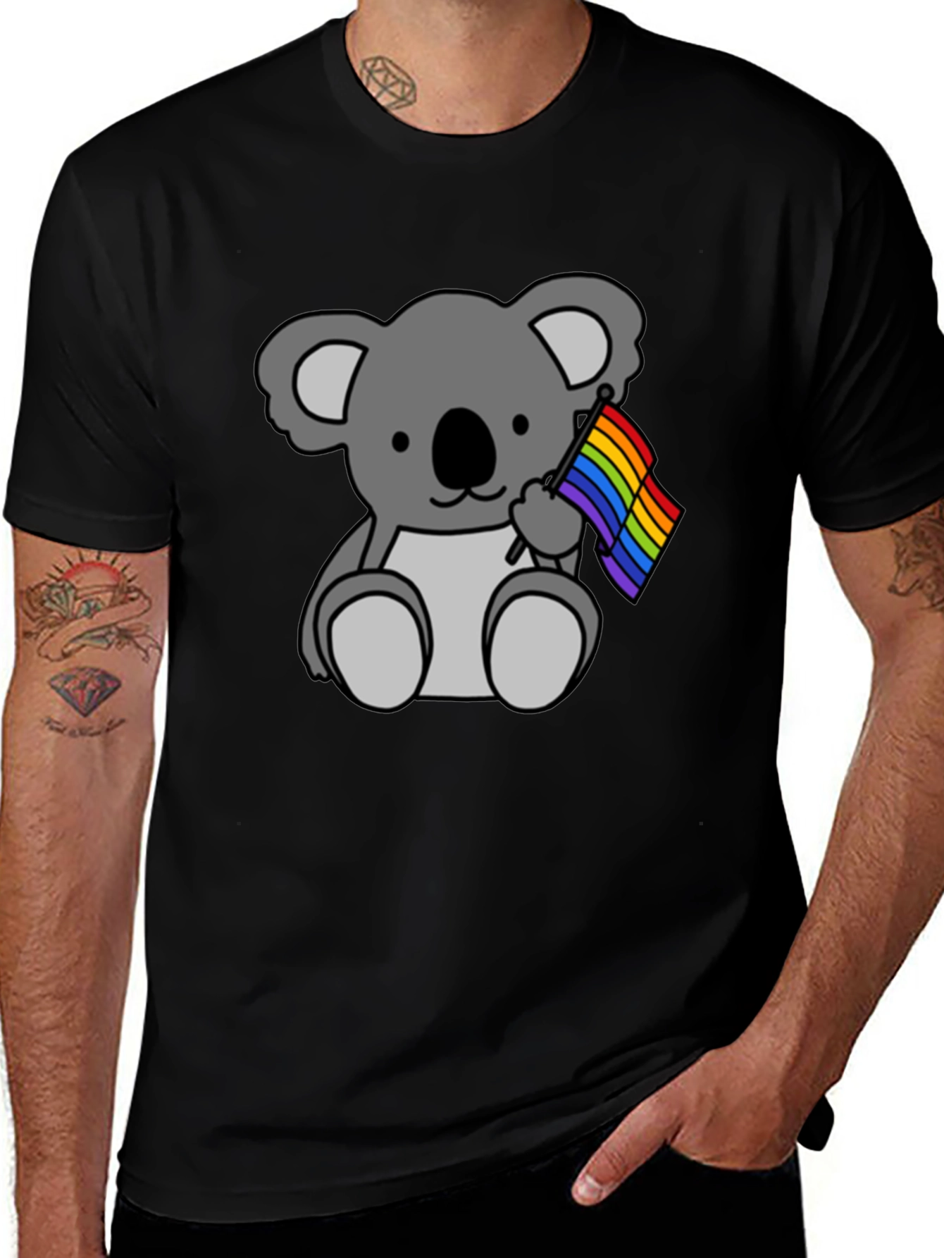 Variant 17 of Koala LGBTQ Pride T-Shirt