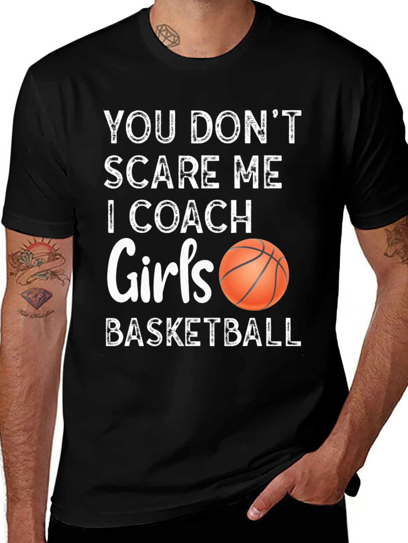 Variant 15 of Coach Girls Basketball T-Shirt