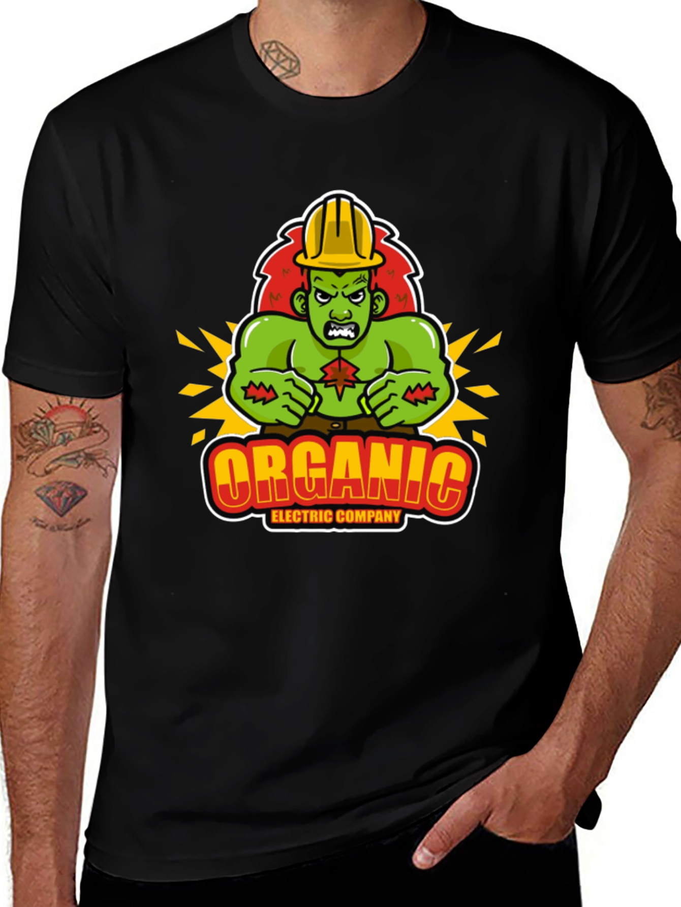 Variant 17 of Organic Electric Company Graphic T-Shirt