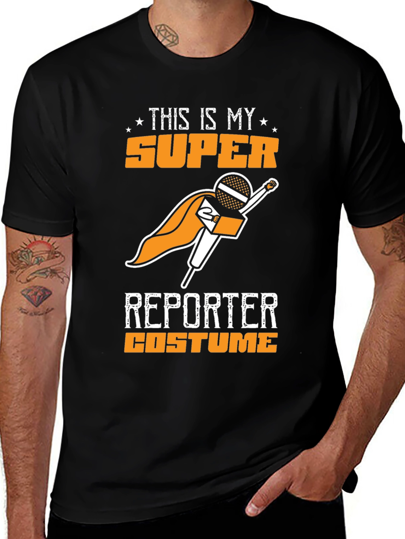 Variant 13 of Super Reporter Costume T-Shirt