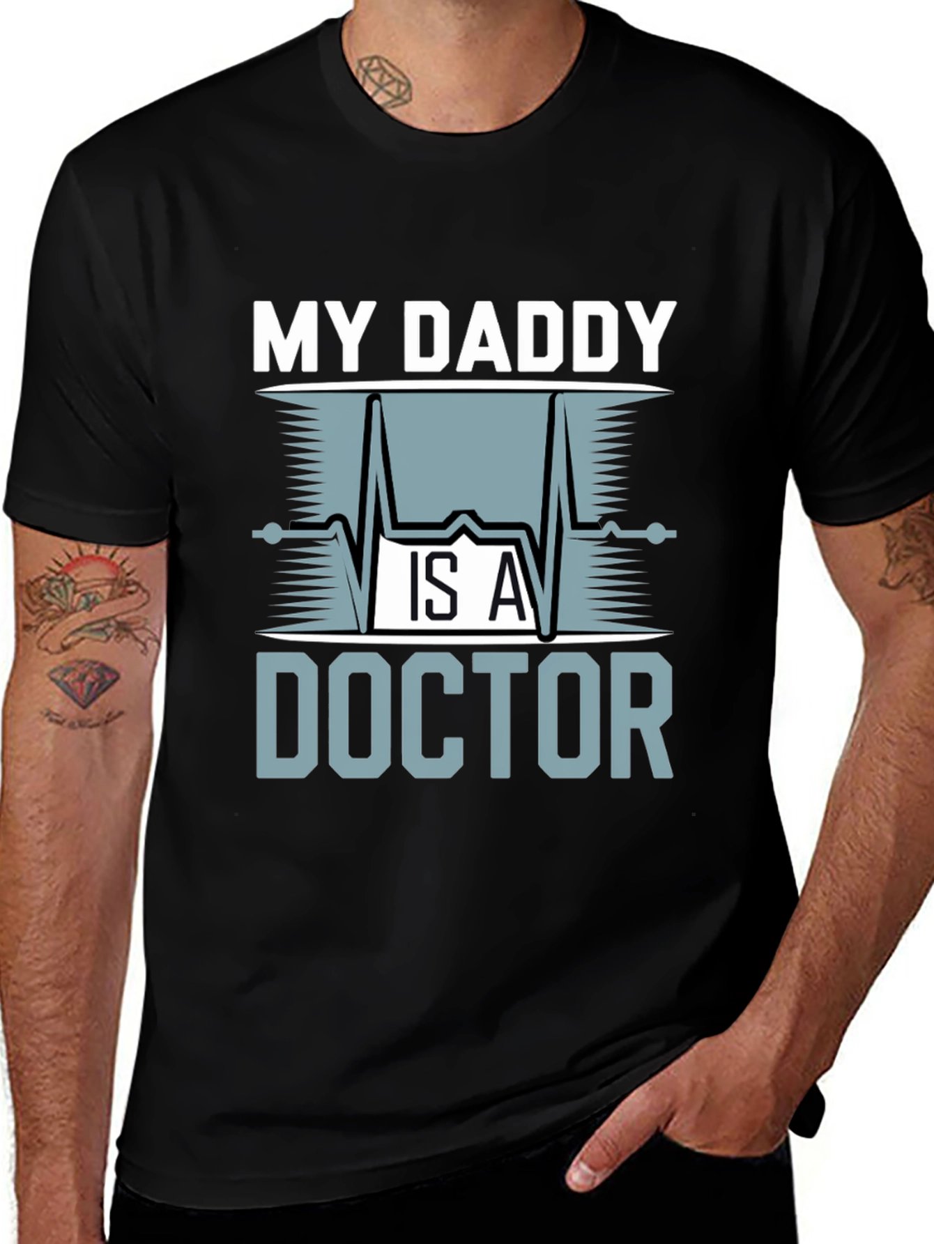 Variant 27 of My Daddy is a Doctor Graphic T-Shirt