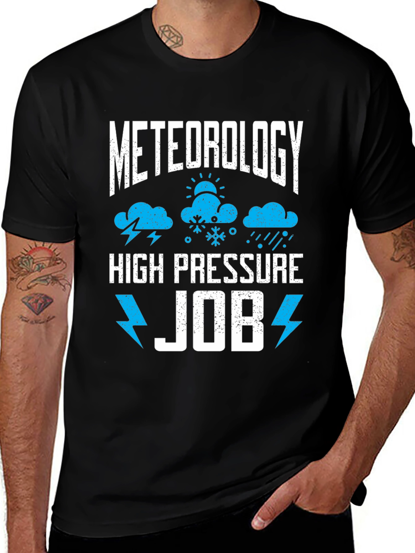 Variant 13 of Meteorology High Pressure Job T-Shirt