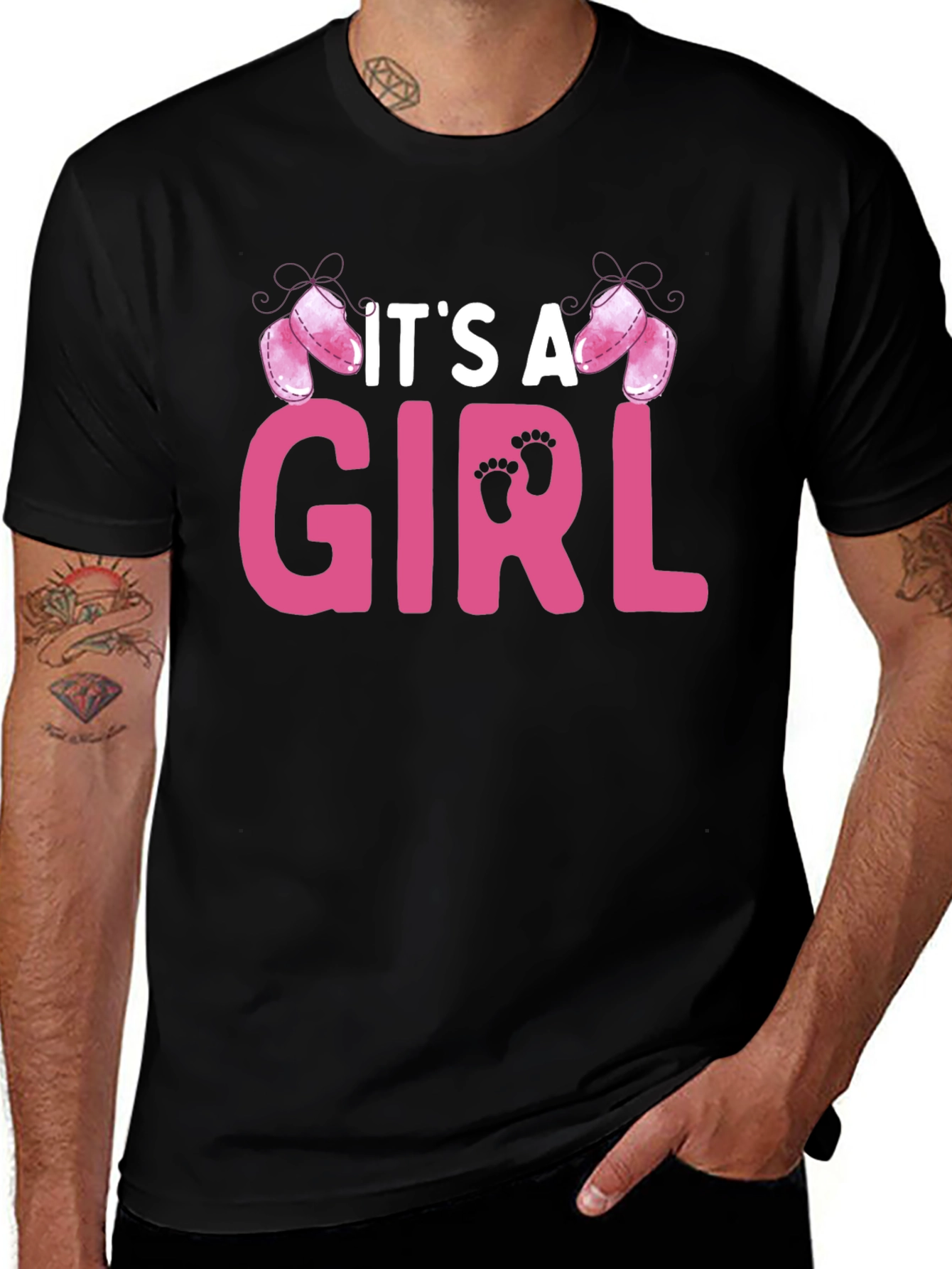 Variant 14 of It's a Girl T-Shirt - Baby Shower Gift