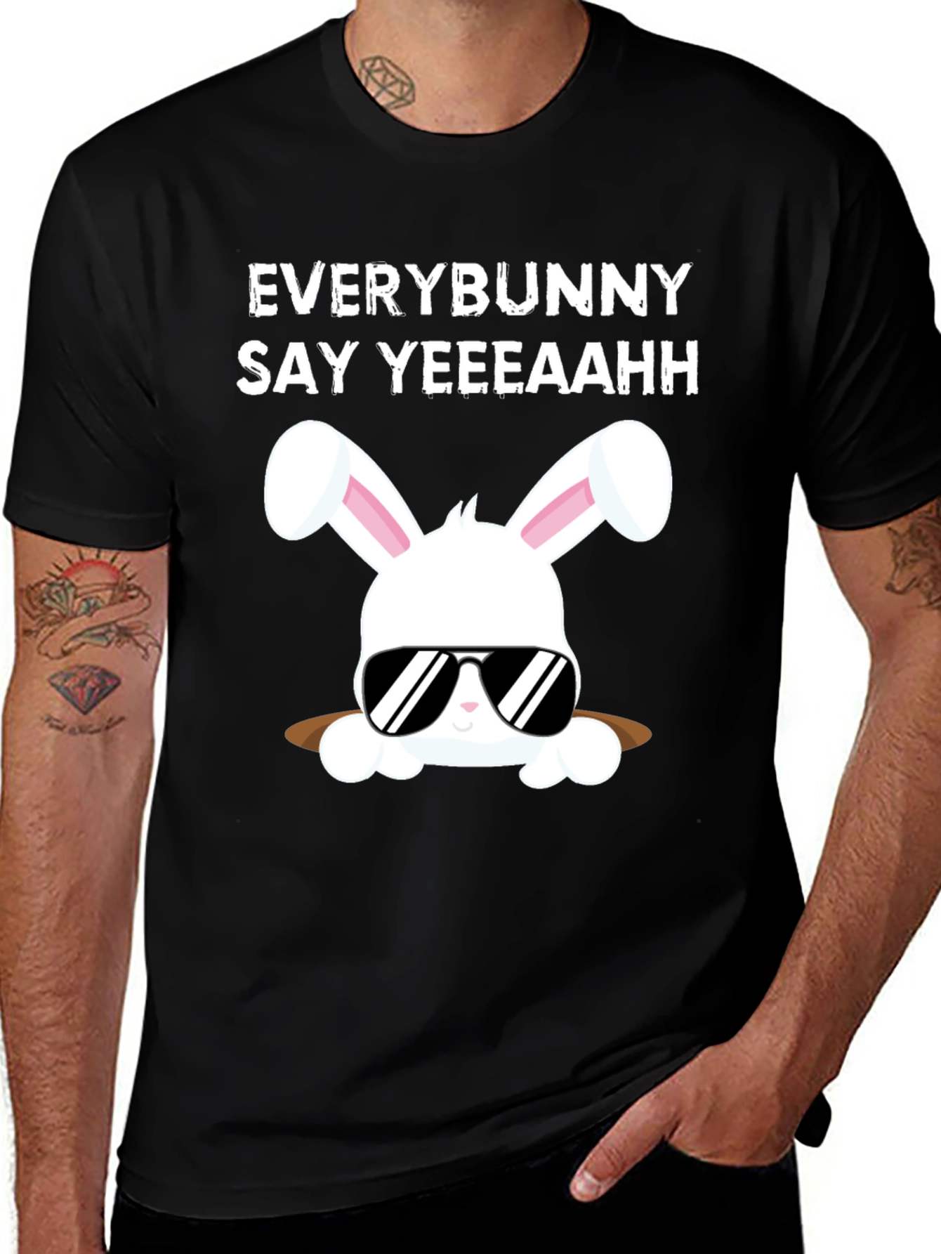 Variant 3 of Everybunny Say Yeeeaahh T-Shirt