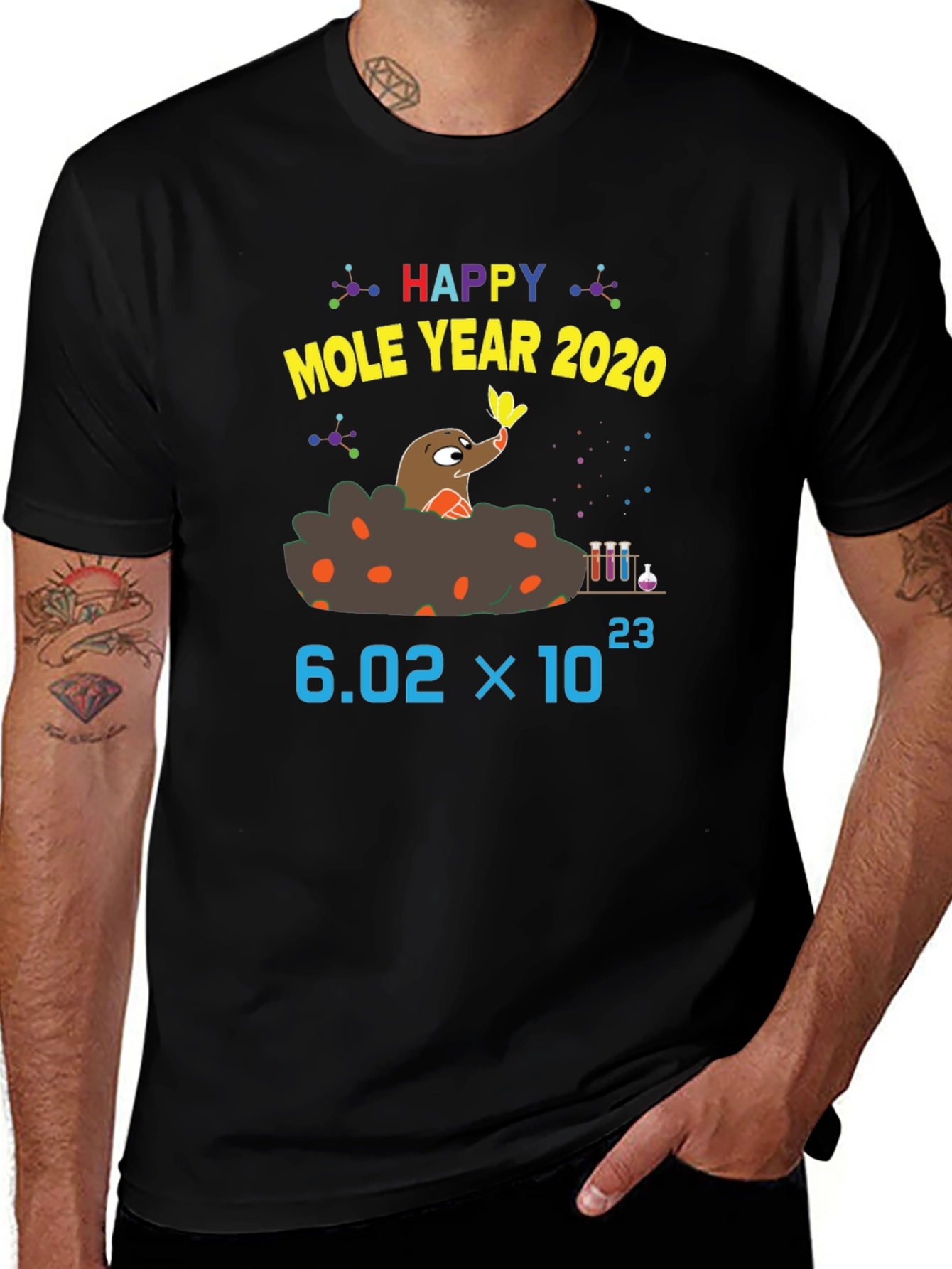Happy Mole Year 2020 Graphic T-Shirt