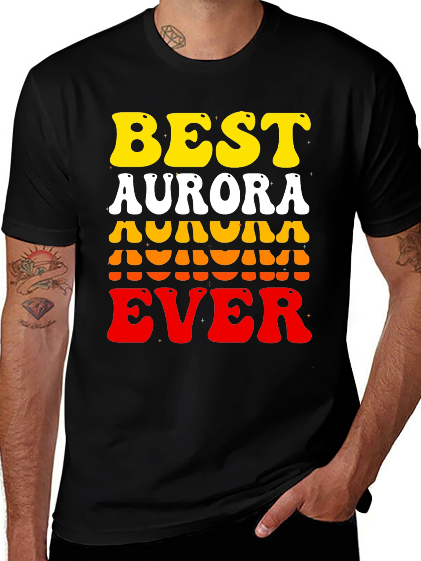 Variant 22 of Best Aurora Ever Graphic Tee