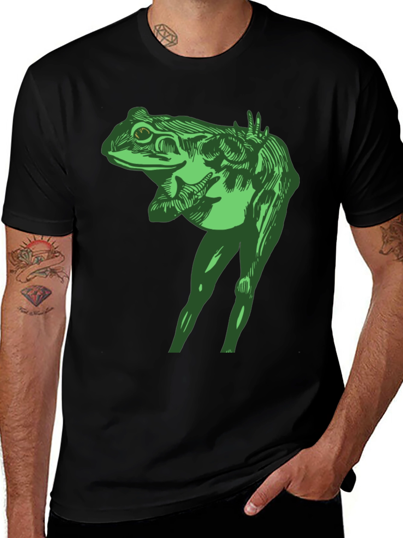 Variant 27 of Frog With Legs Graphic T-Shirt