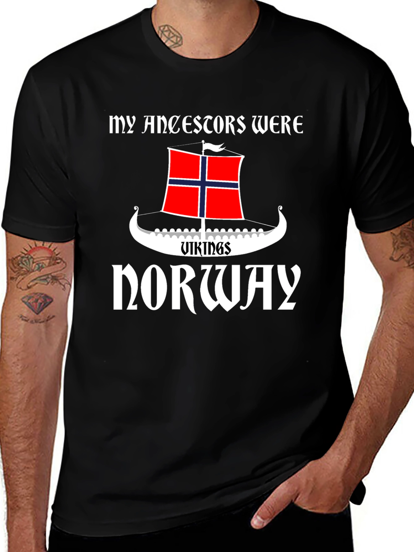 Variant 23 of Vikings of Norway T-Shirt
