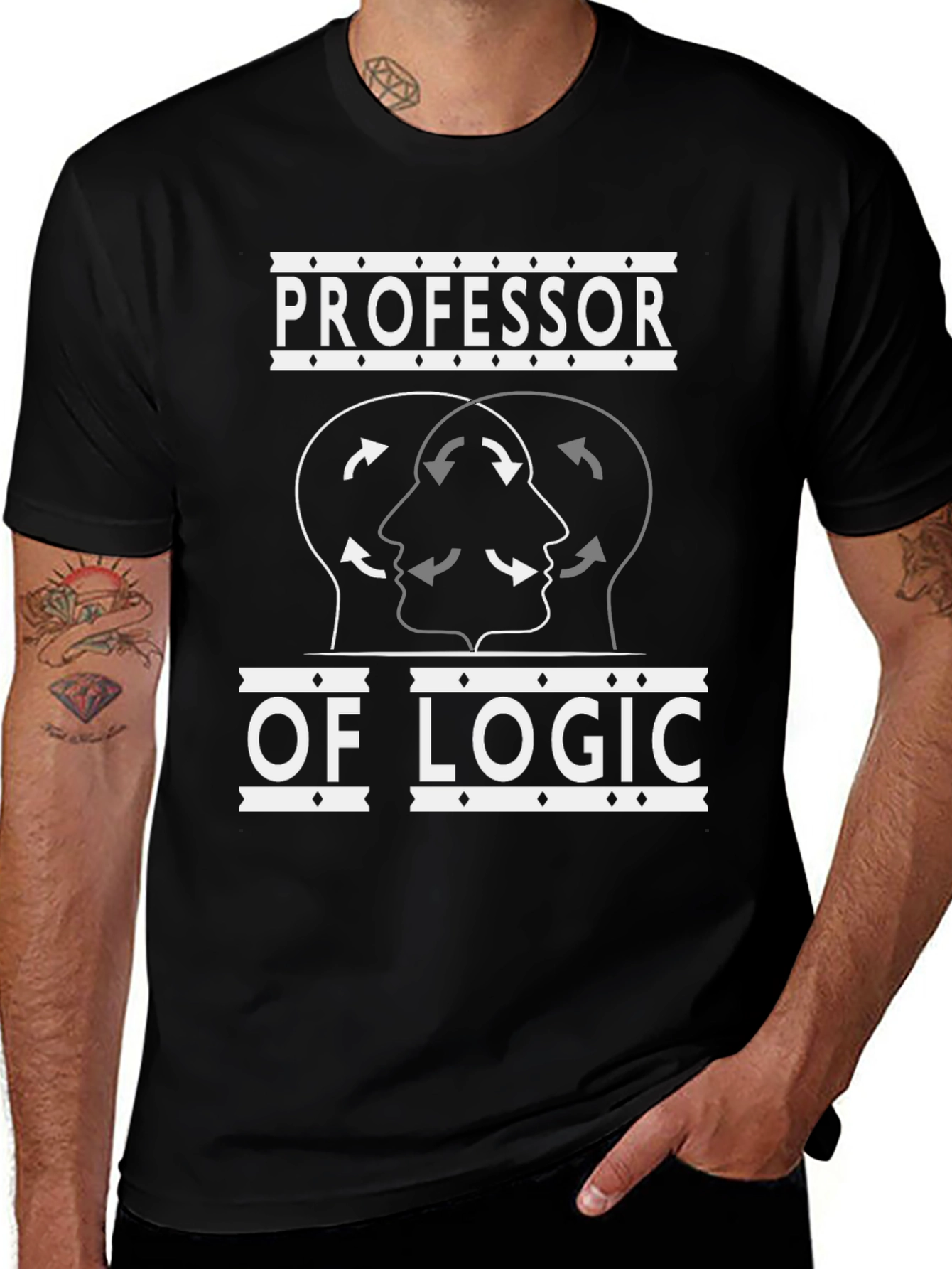 Variant 13 of Professor of Logic T-Shirt